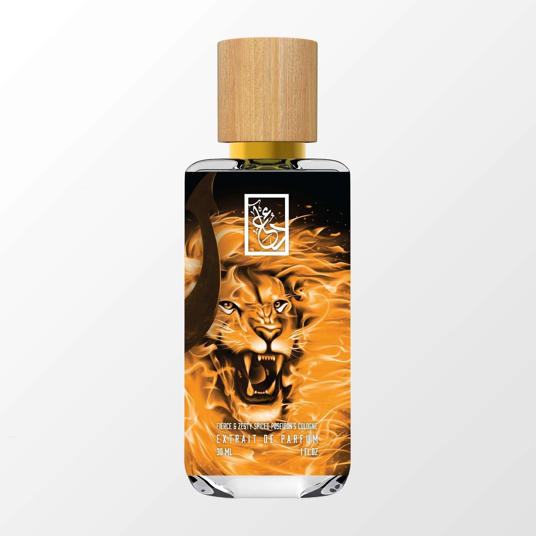 Fierce & Zesty Spiced Poseidon’s Cologne by The Dua Brand perfume bottle