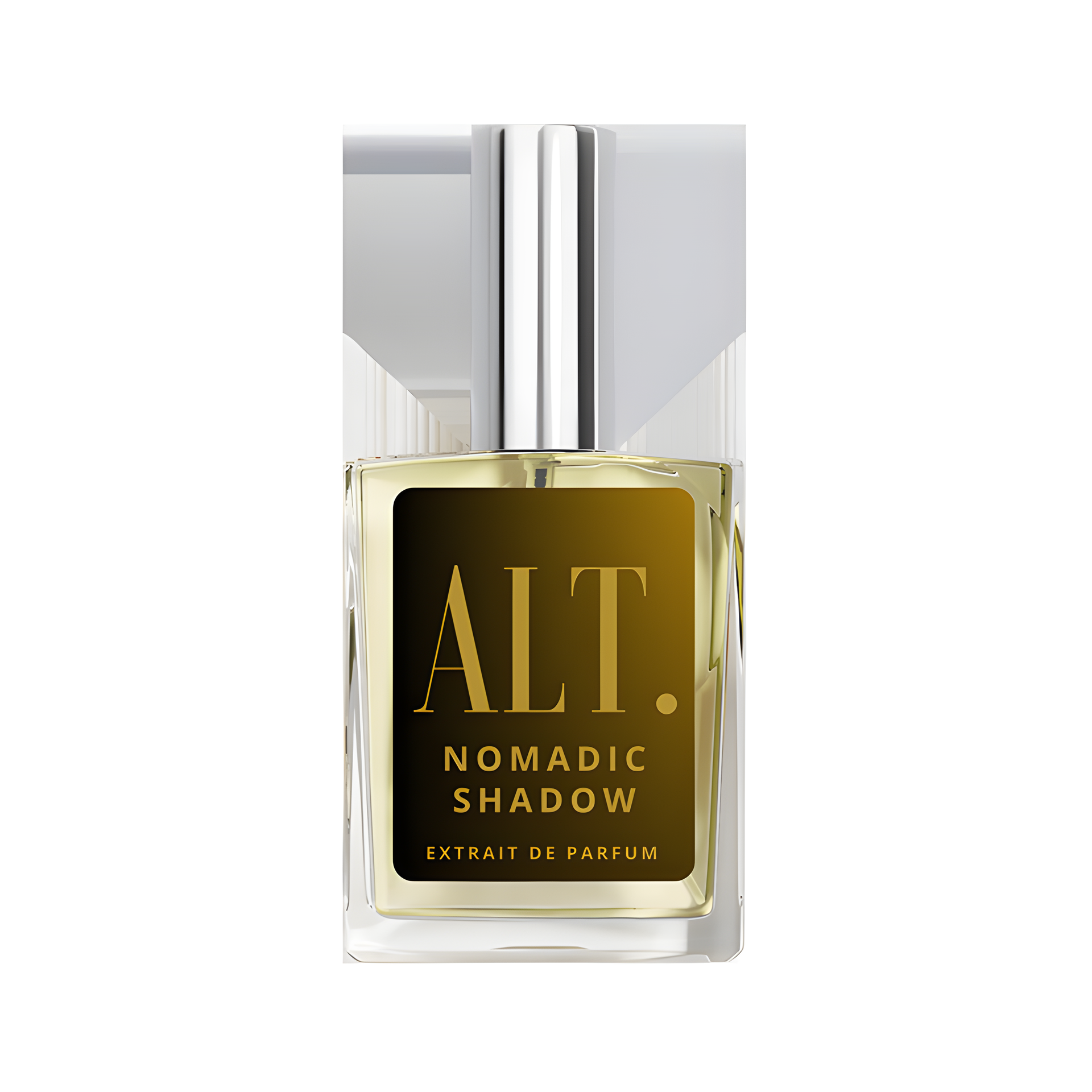 Nomadic Shadow by ALT. Fragrances perfume bottle