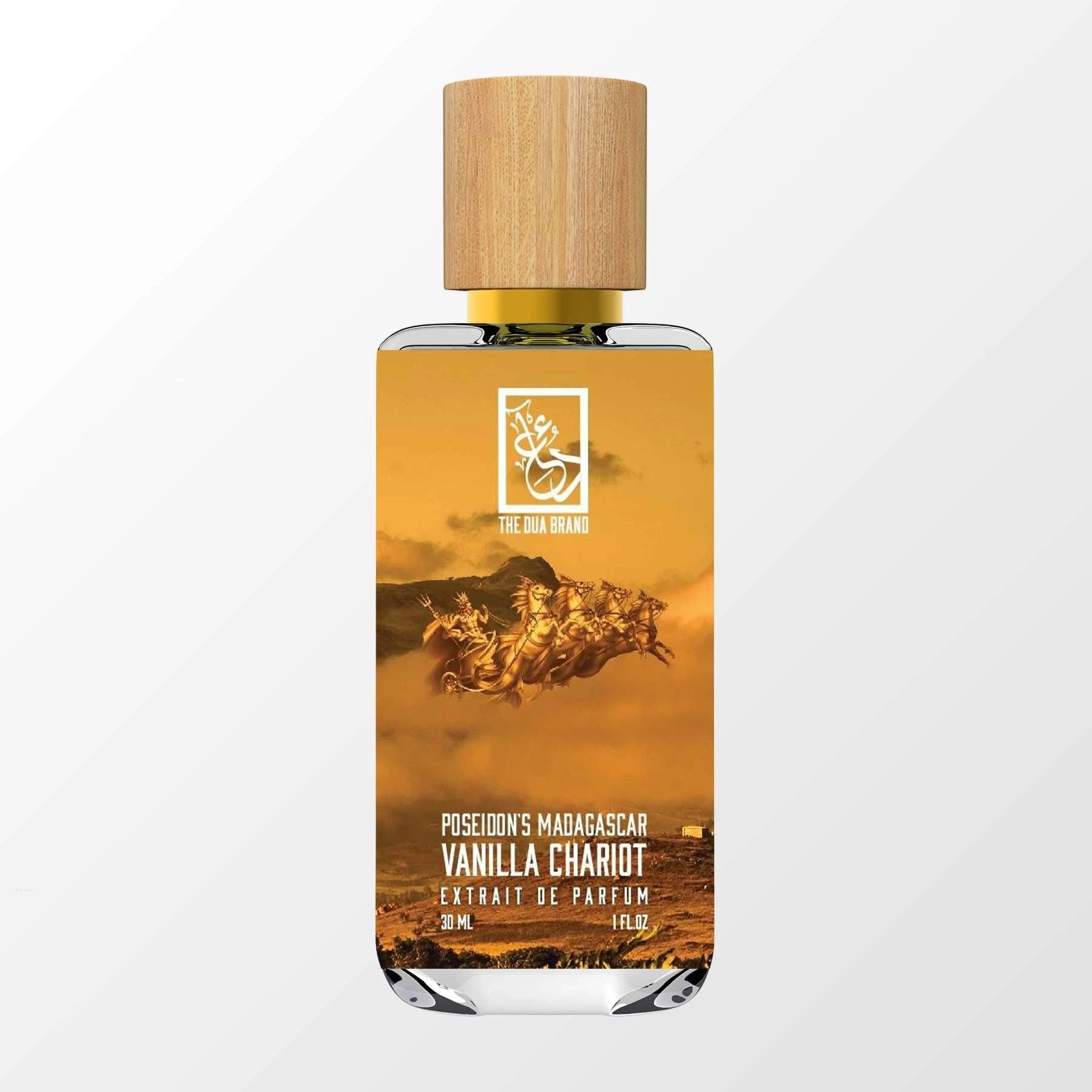 Poseidon’s Madagascar Vanilla Chariot by The Dua Brand perfume bottle