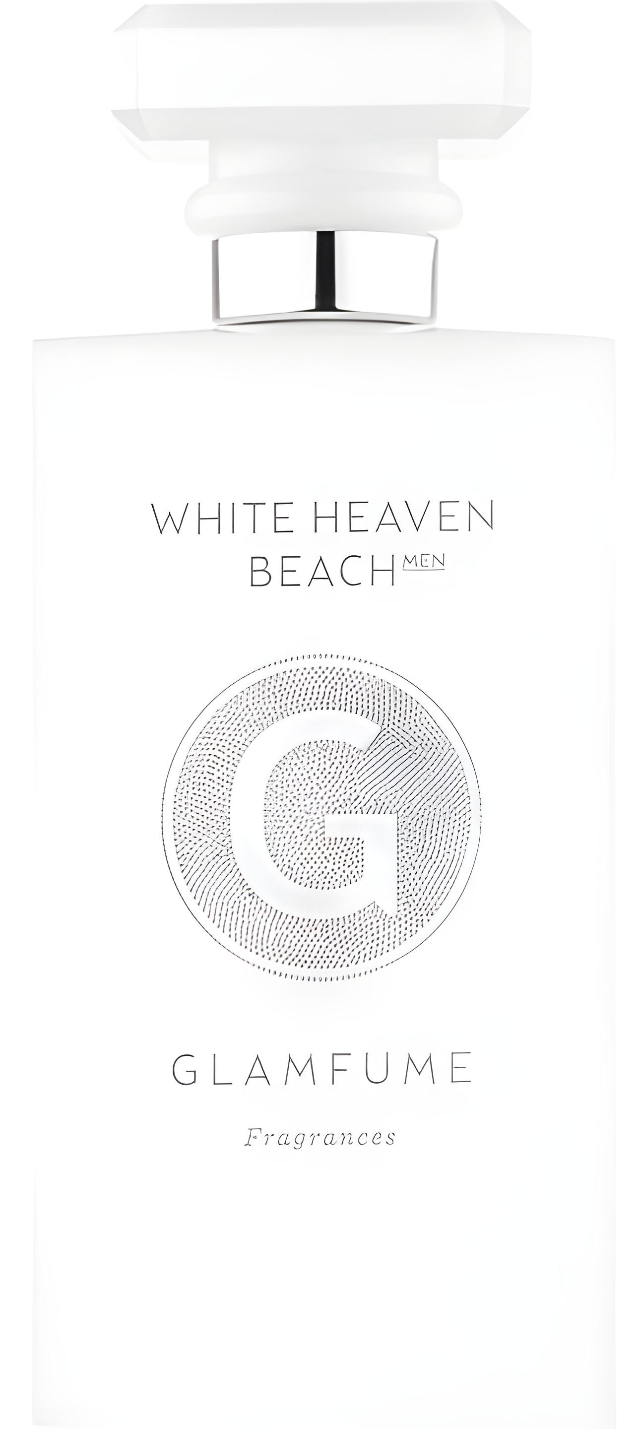 White Heaven Beach Men by Glamfume perfume bottle