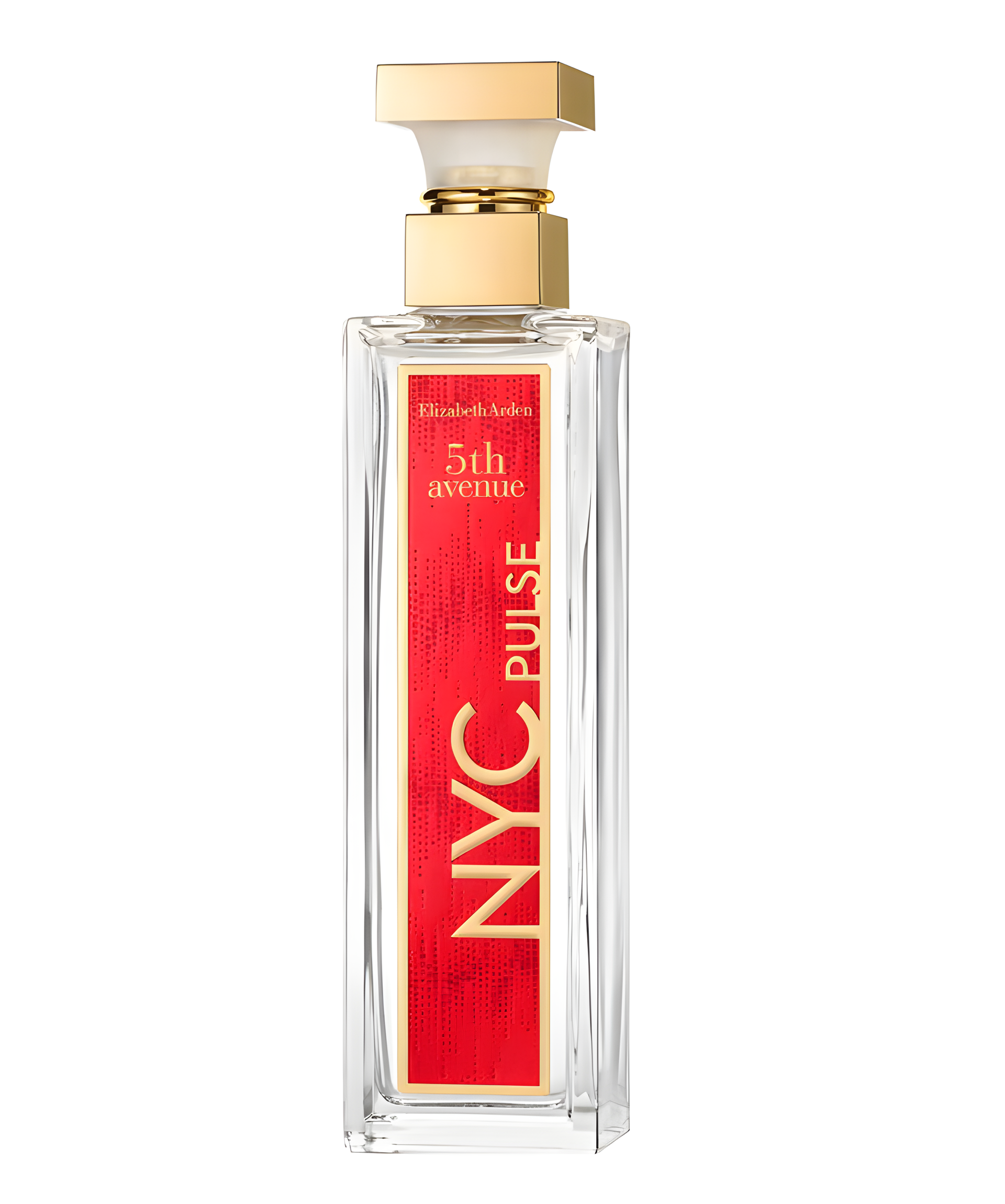 5th Avenue Pulse by Elizabeth Arden perfume bottle