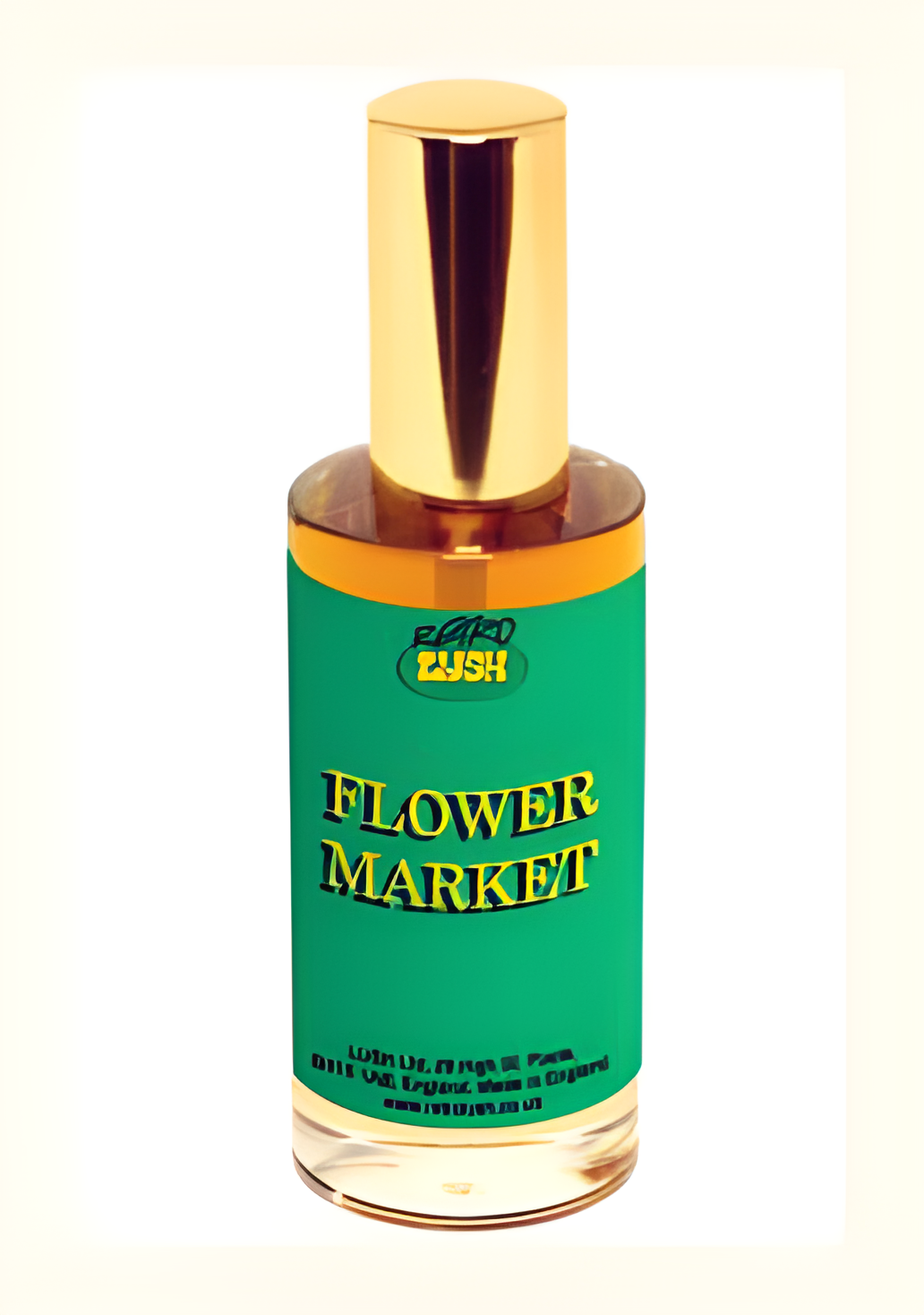Flower Market by Lush perfume bottle