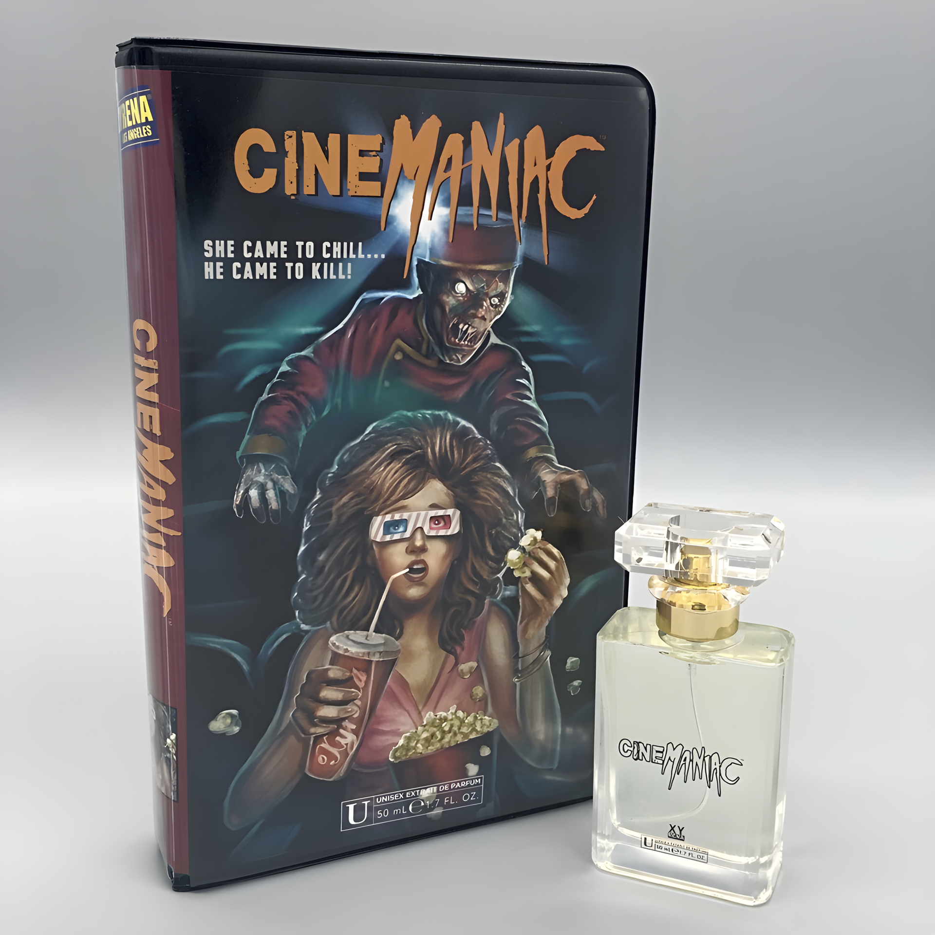 Cinemaniac by Xyrena perfume bottle