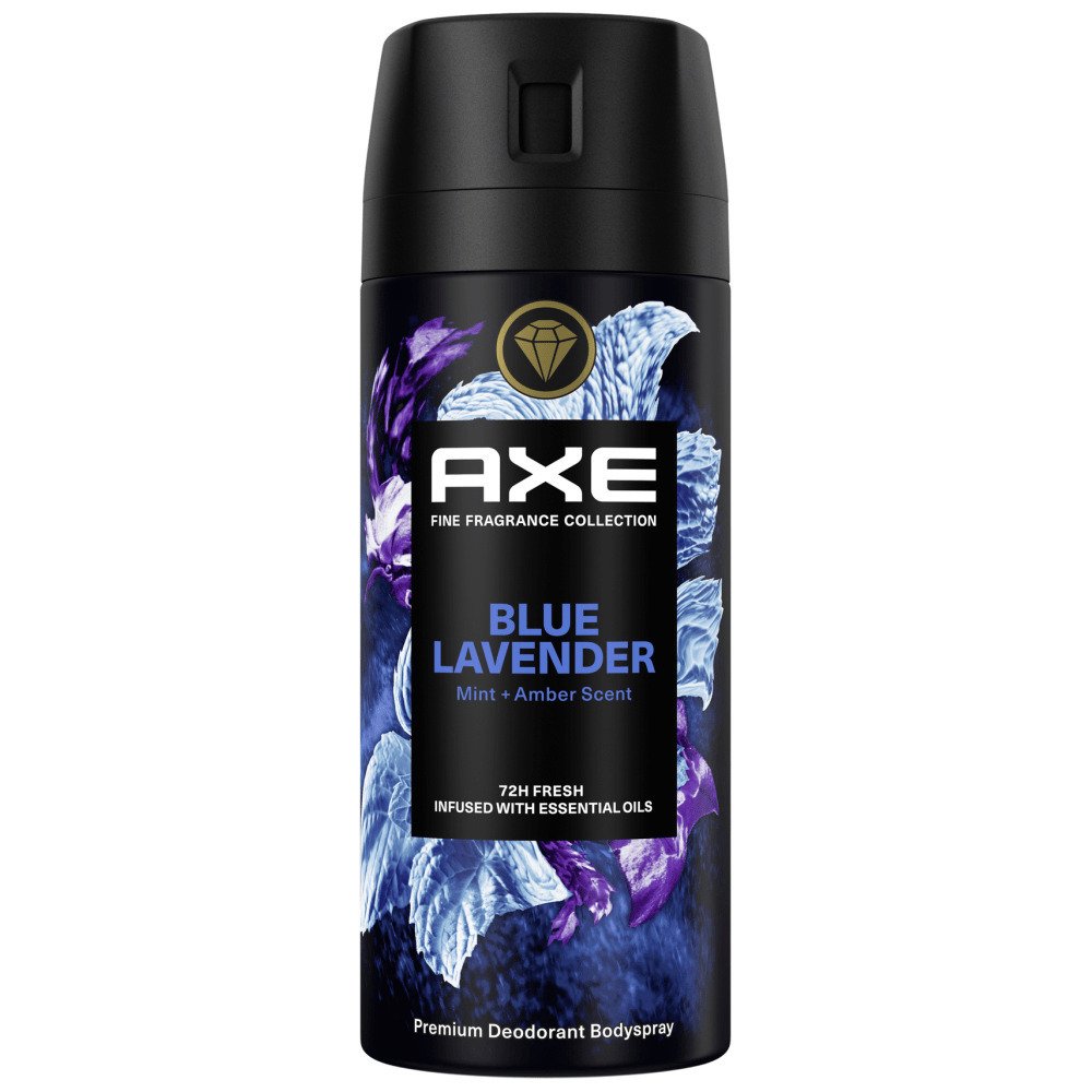 Blue Lavender by AXE perfume bottle