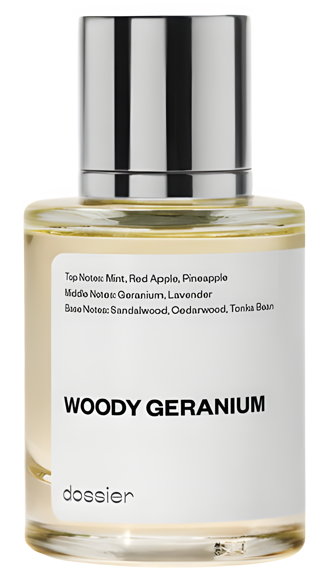 Woody Geranium by Dossier perfume bottle