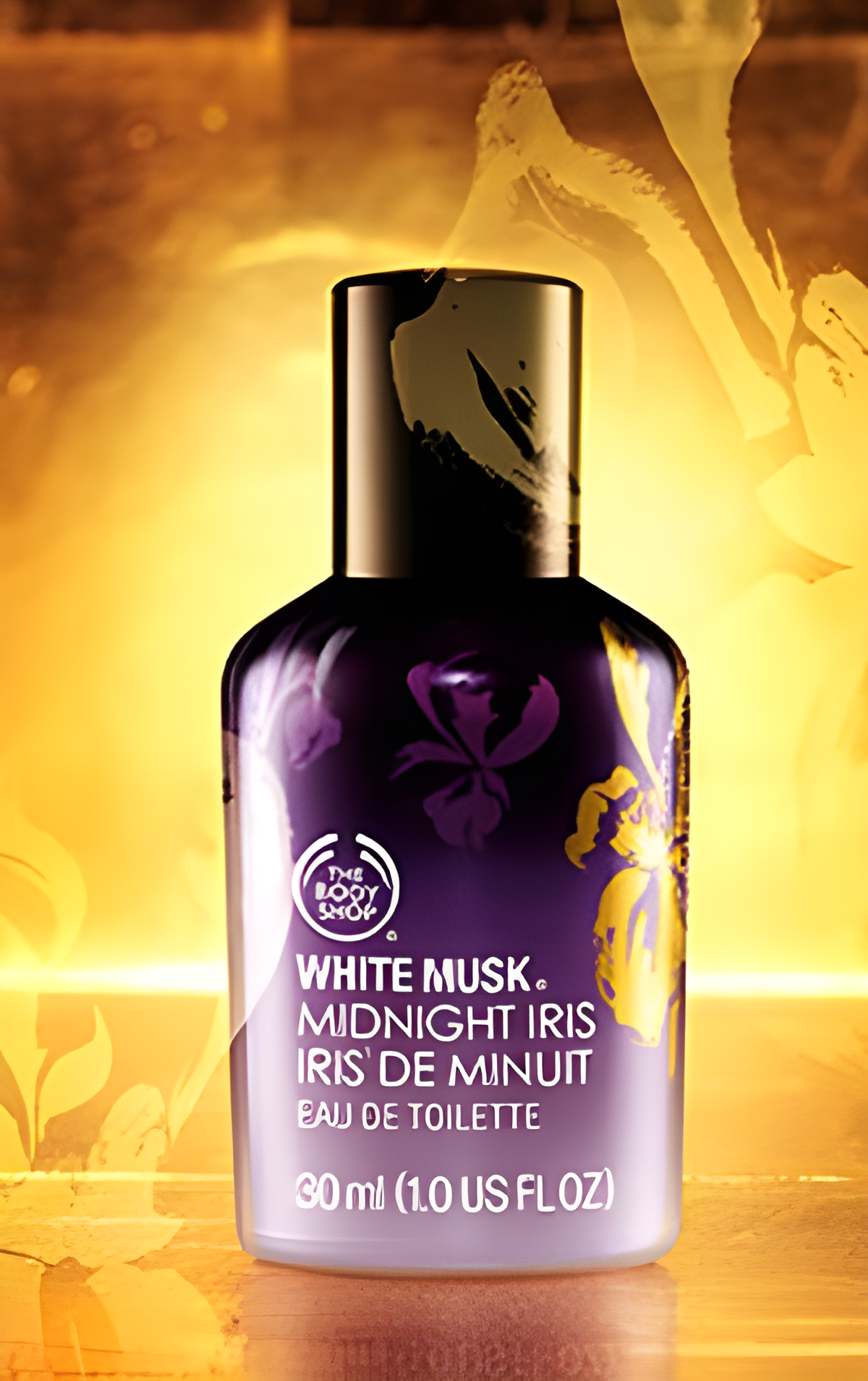 White Musk Midnight Iris Iris de Minuit by The Body Shop perfume bottle