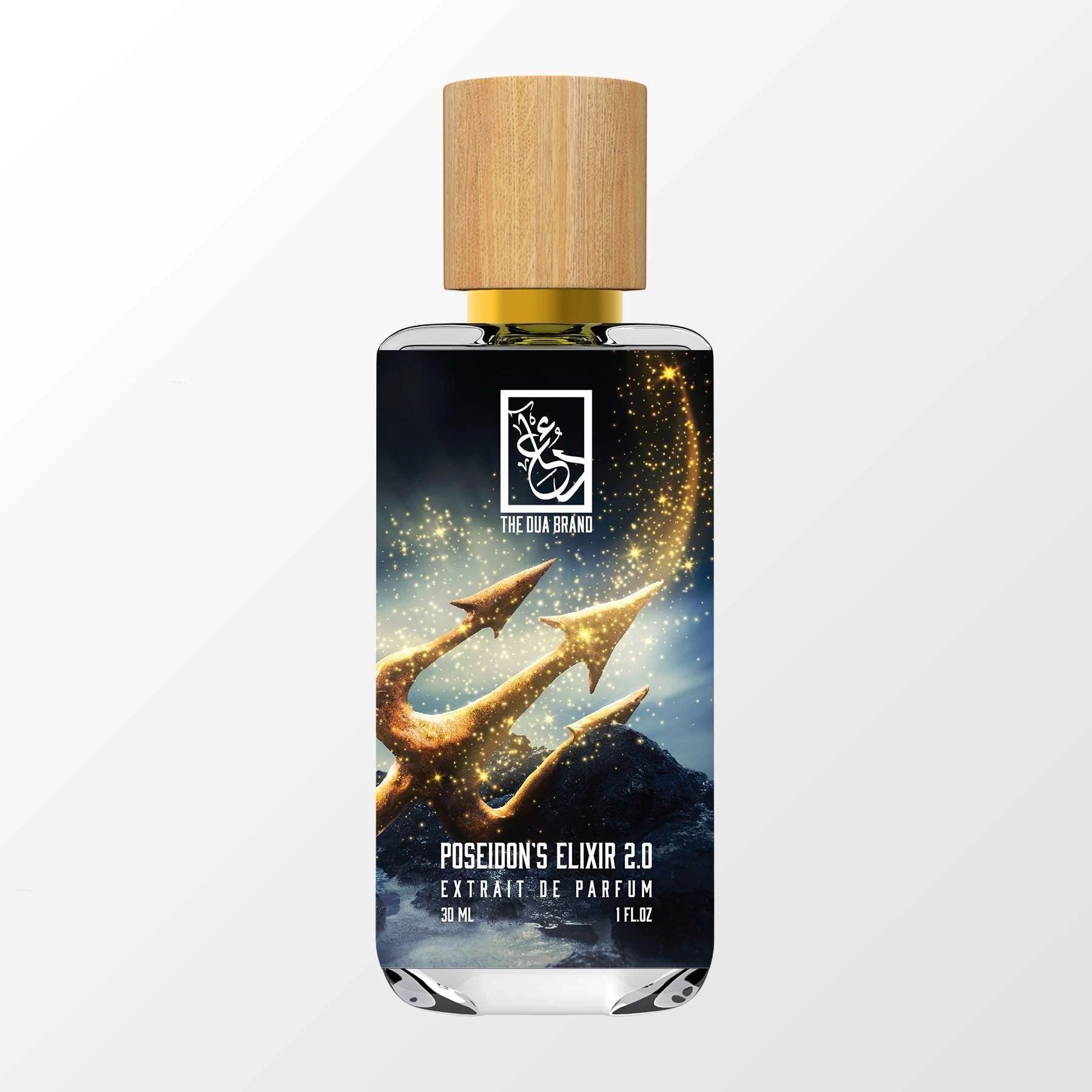 Poseidon's Elixir 2.0 by The Dua Brand perfume bottle