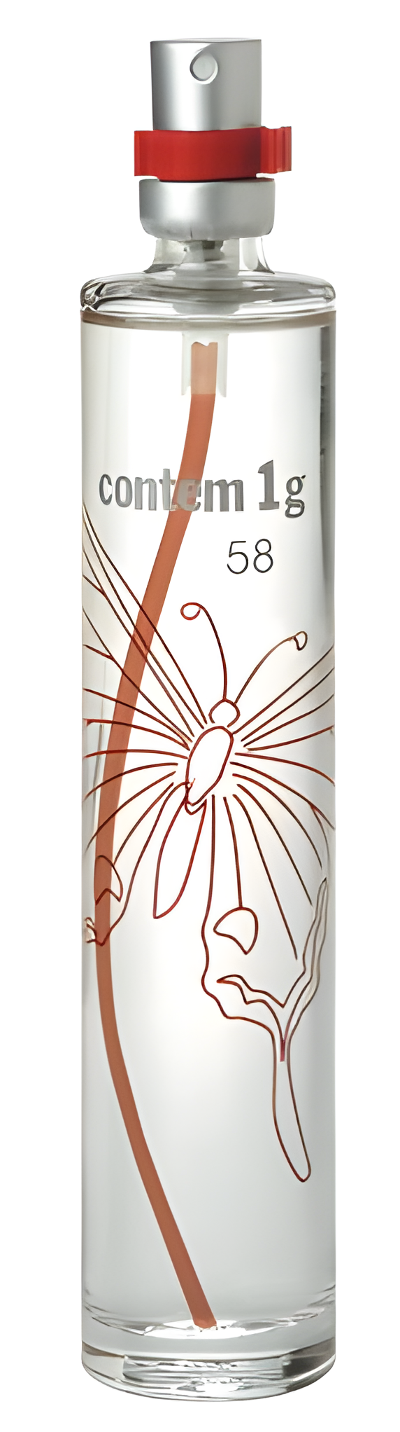 58 by Contém 1g perfume bottle