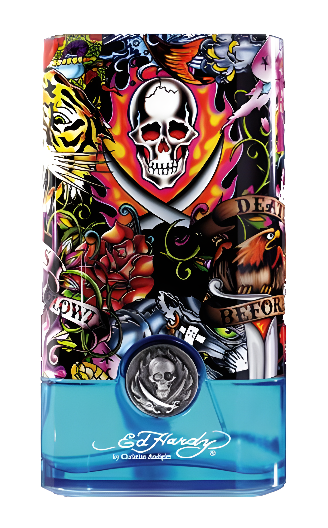 Ed Hardy Hearts & Daggers for Him by Christian Audigier perfume bottle