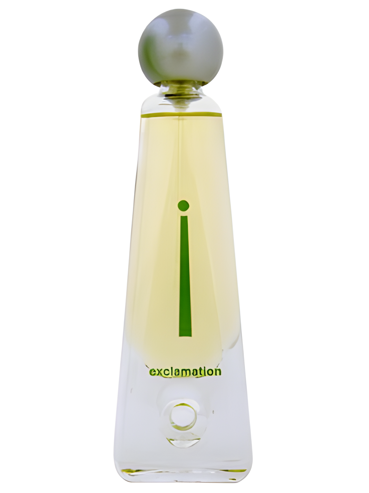 I by Ex'cla-Ma'tion by Coty perfume bottle