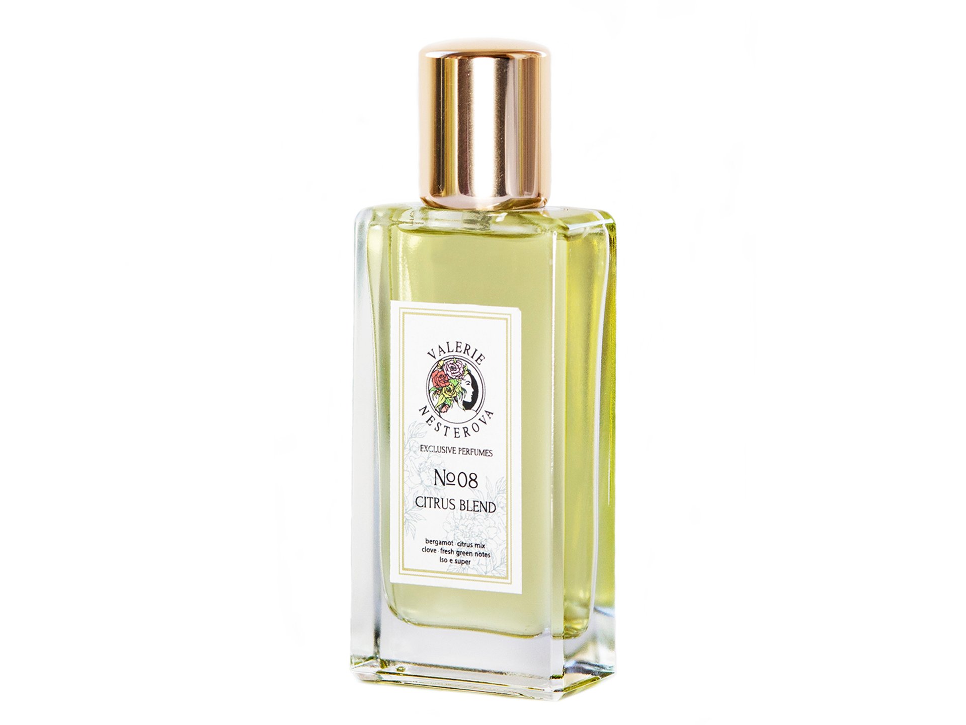 Exclusive №08 - CITRUS BLEND by Valerie Nesterova Exclusive Perfumes perfume bottle
