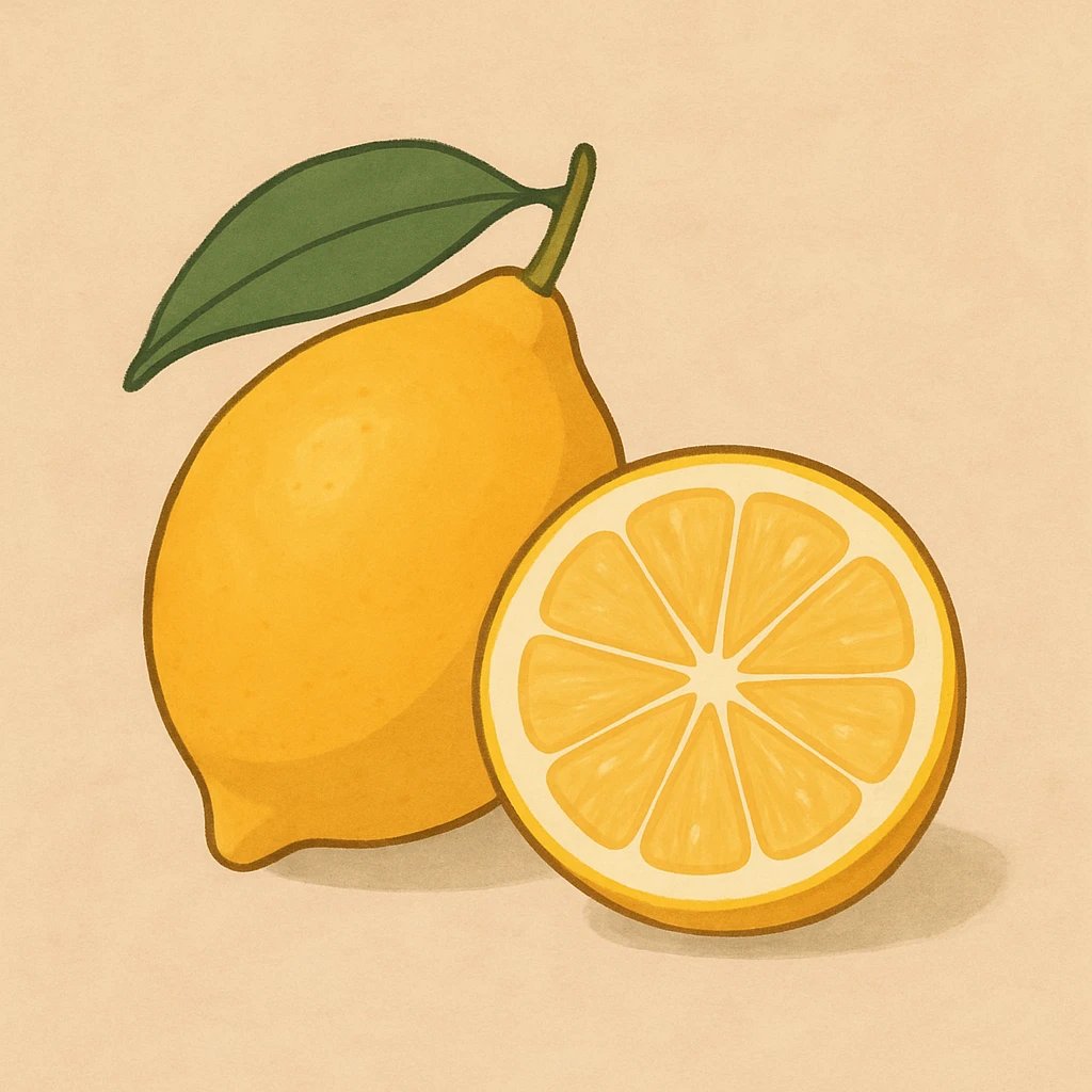 Picture of Meyer Lemon note