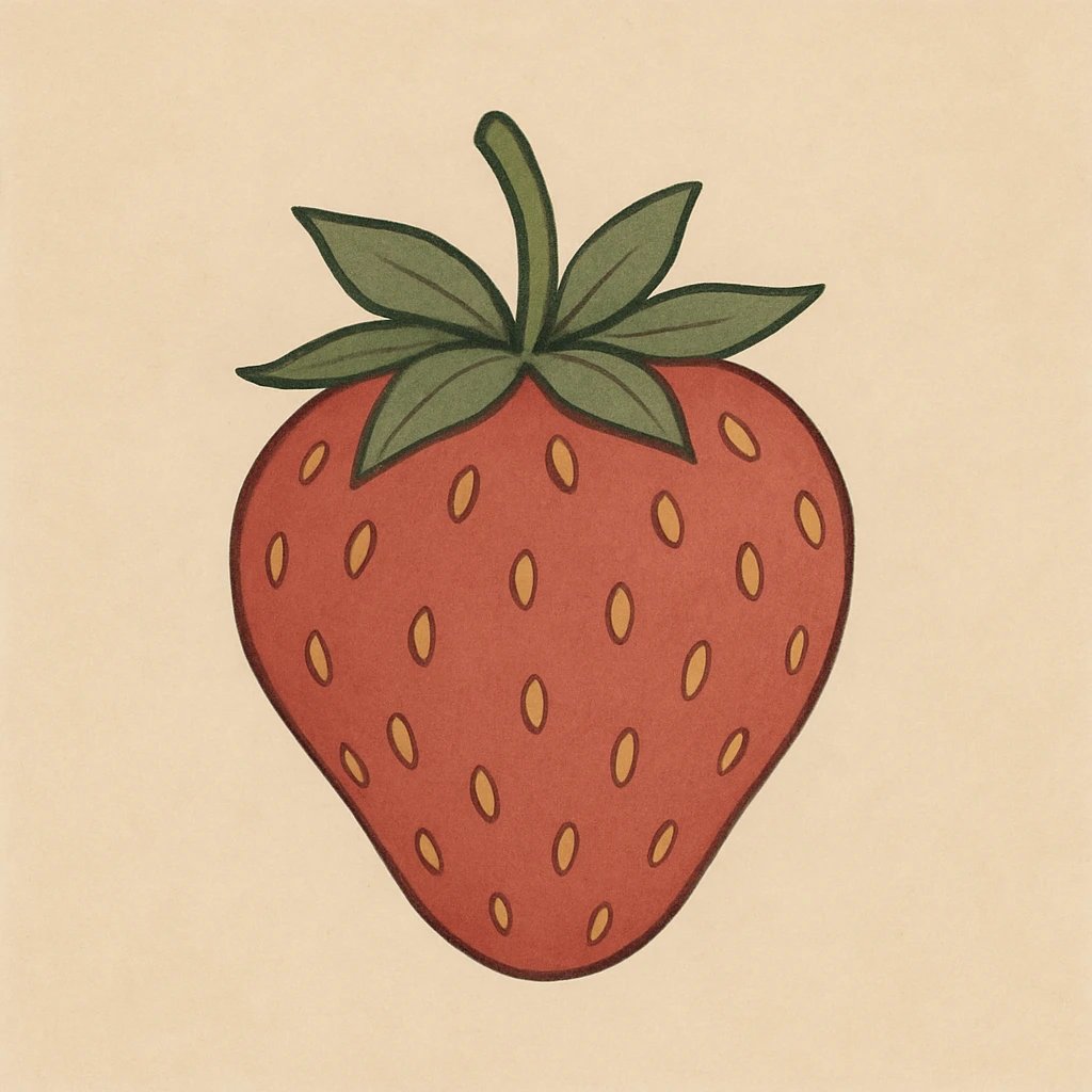 Picture of Strawberry note
