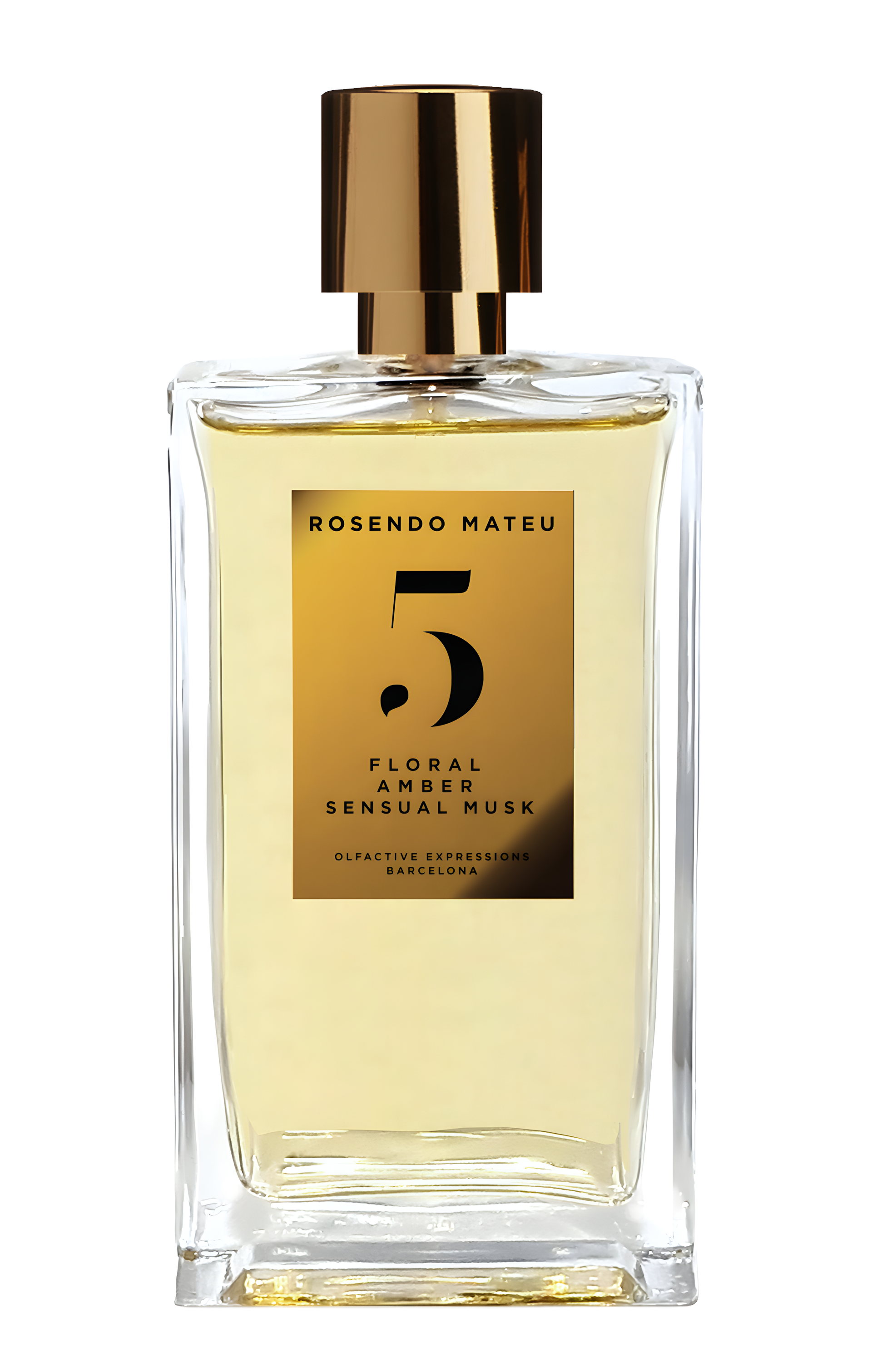 Rosendo Mateu Nº 5 Floral, Amber, Sensual Musk by Rosendo Mateu Olfactive Expressions perfume bottle