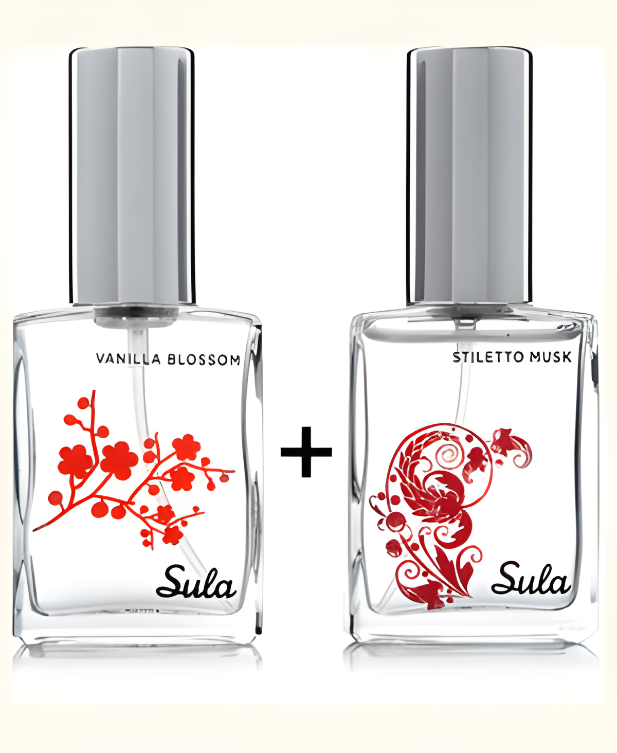 Sula Supermodel Playering Set by Susanne Lang perfume bottle
