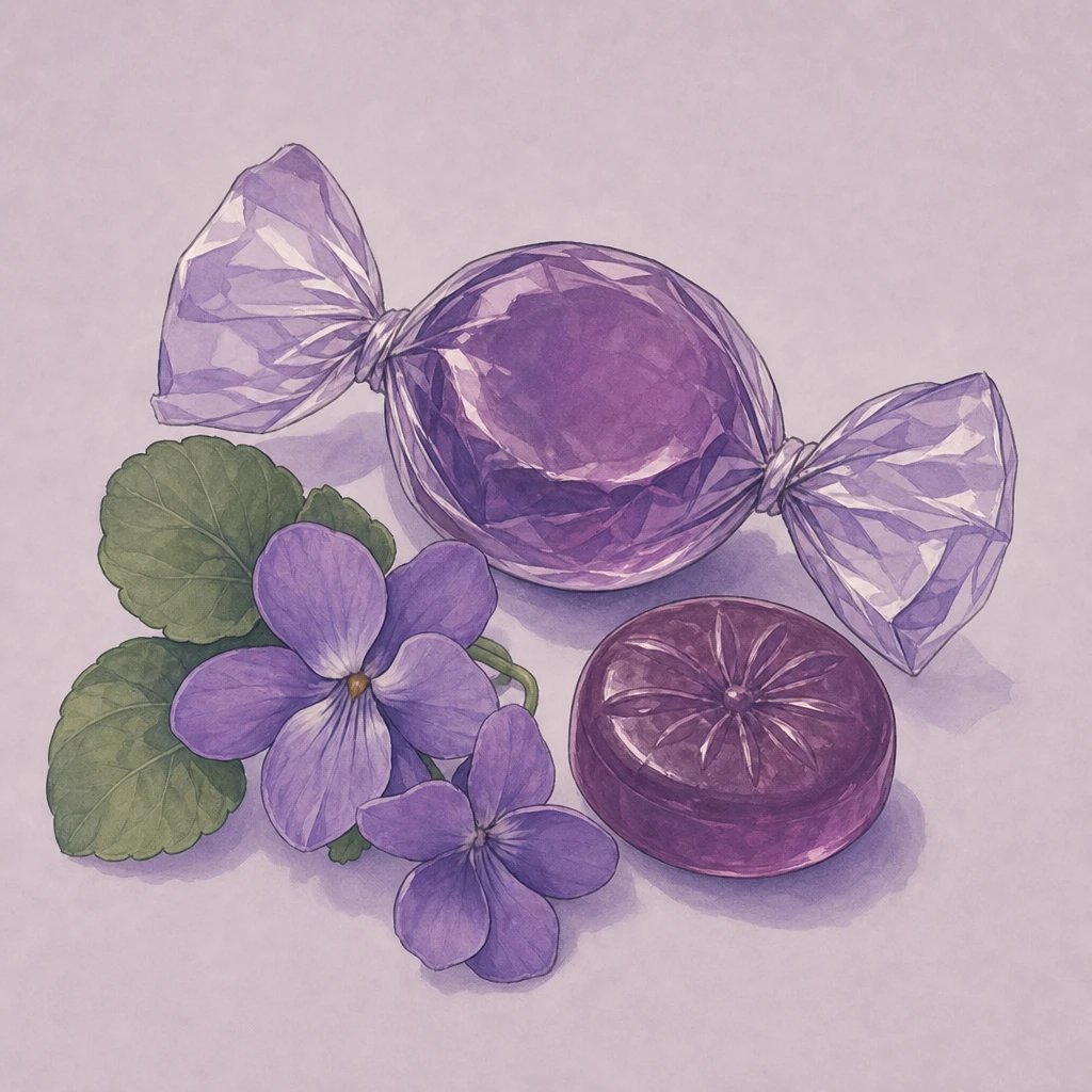 Picture of Violet Candy note