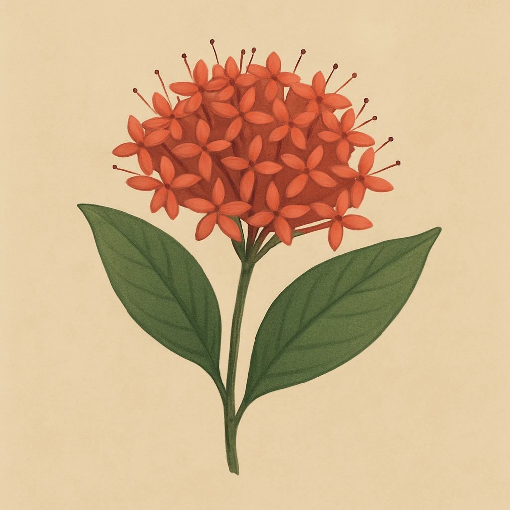 Picture of Ashoka Flower note