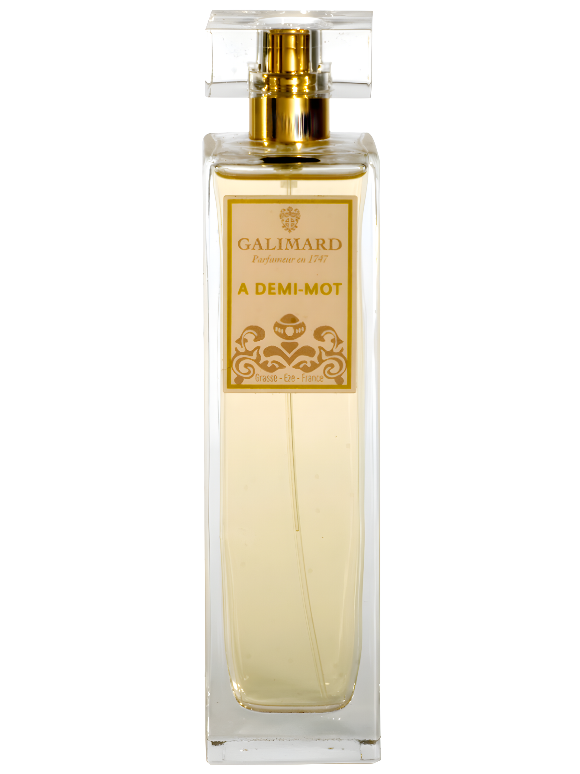 A Demi-Mot by Galimard perfume bottle