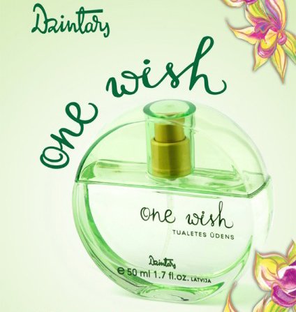 One Wish by Dzintars perfume bottle