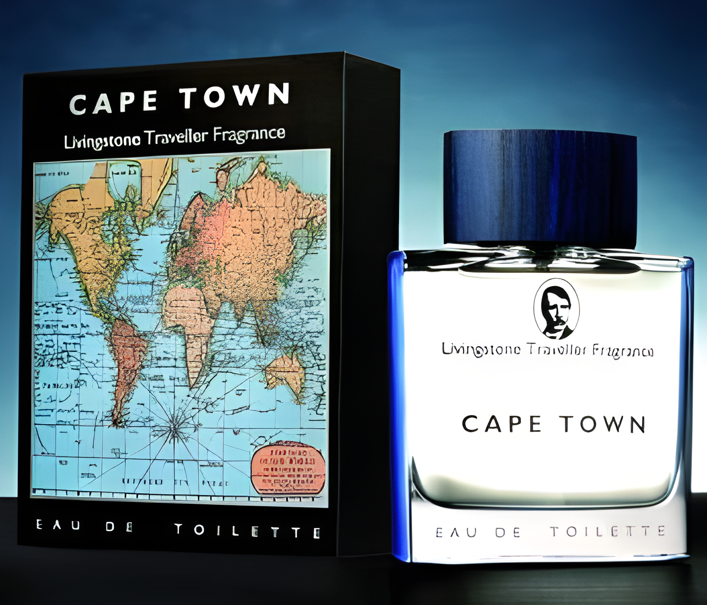 Livingstone Traveller Fragrance - Cape Town by Promoparf Exclusive perfume bottle