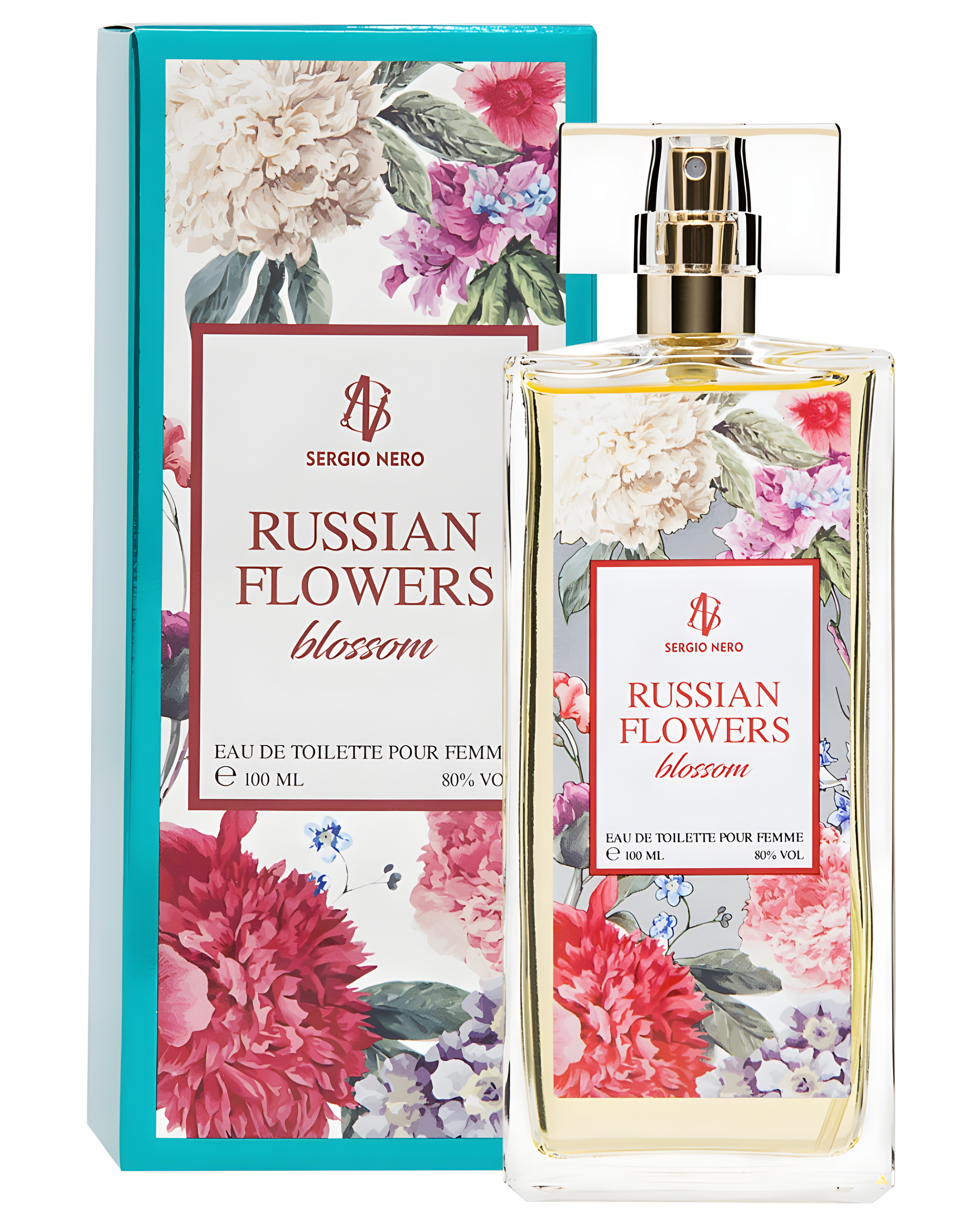 Russian Flowers Blossom by Sergio Nero perfume bottle