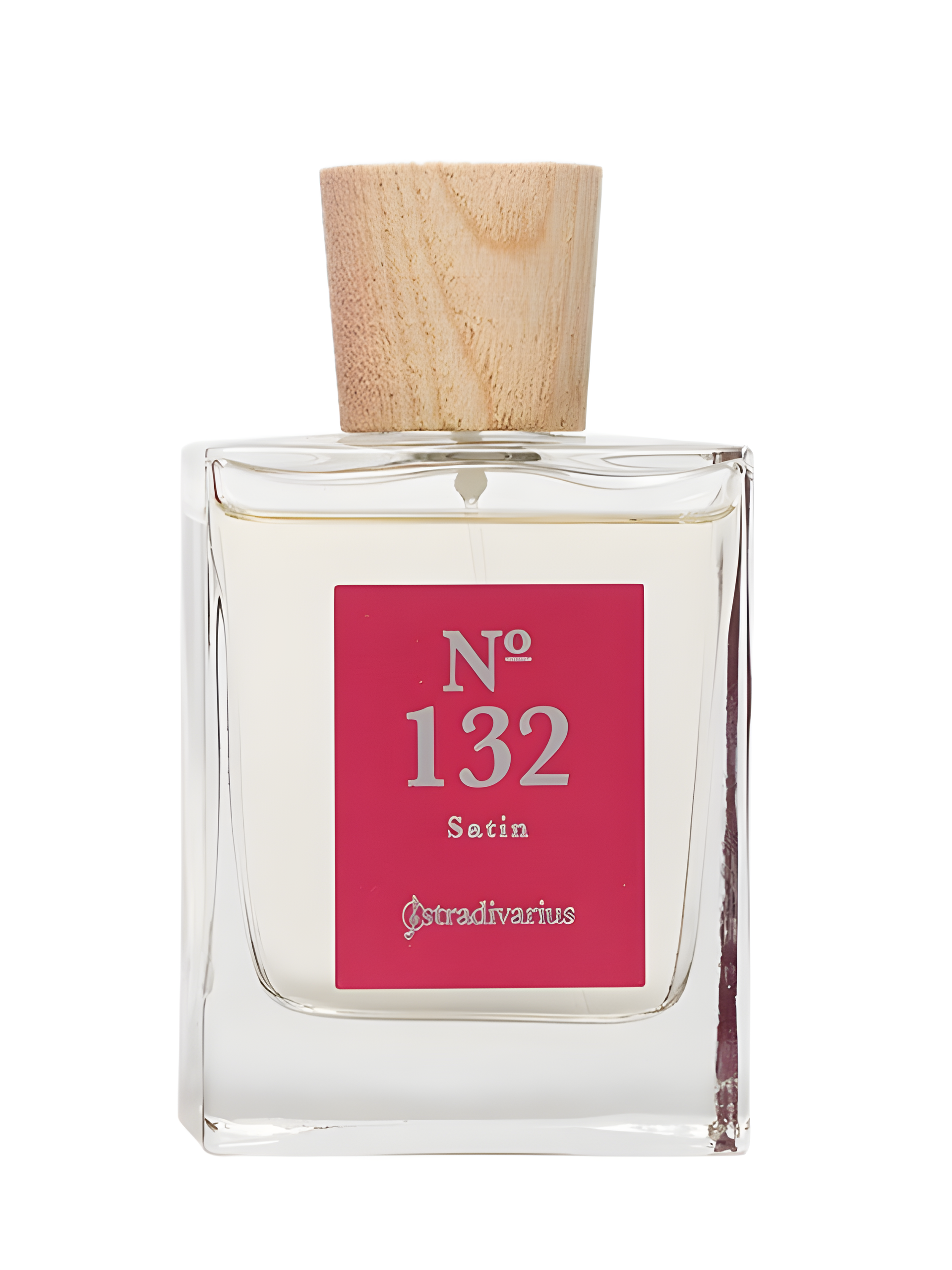 No 132 Satin by Stradivarius perfume bottle