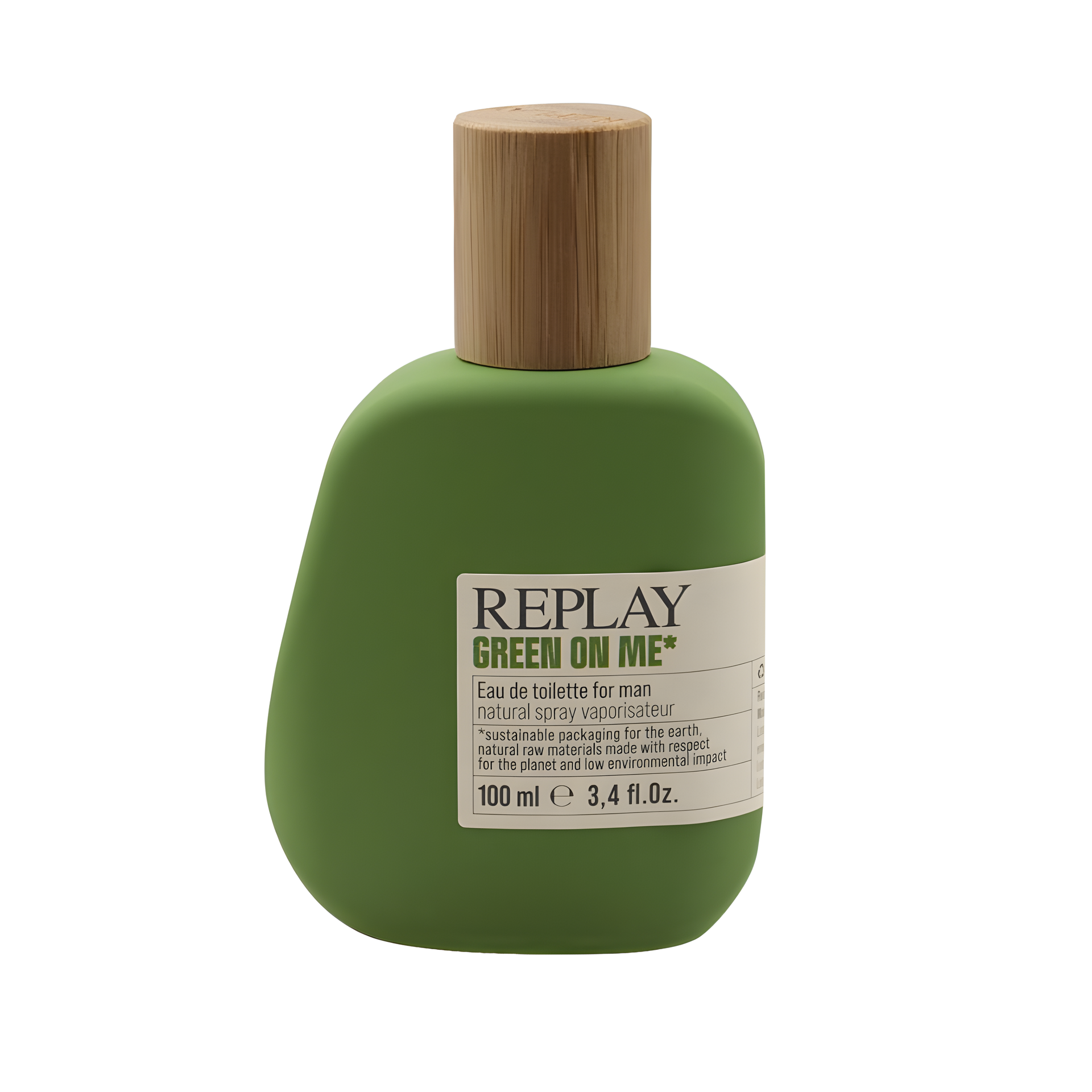 Green on Me for Man by Replay perfume bottle