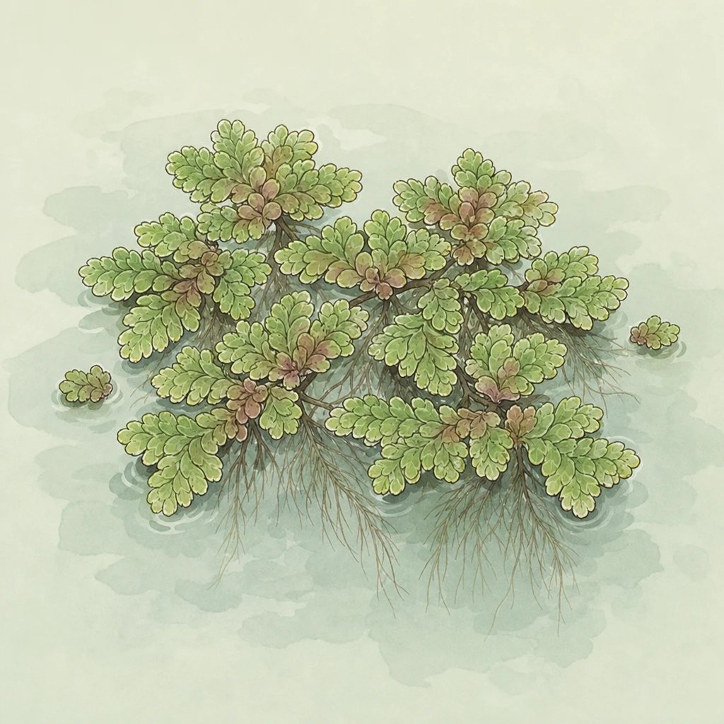 Picture of Azolla (Water Fern) note