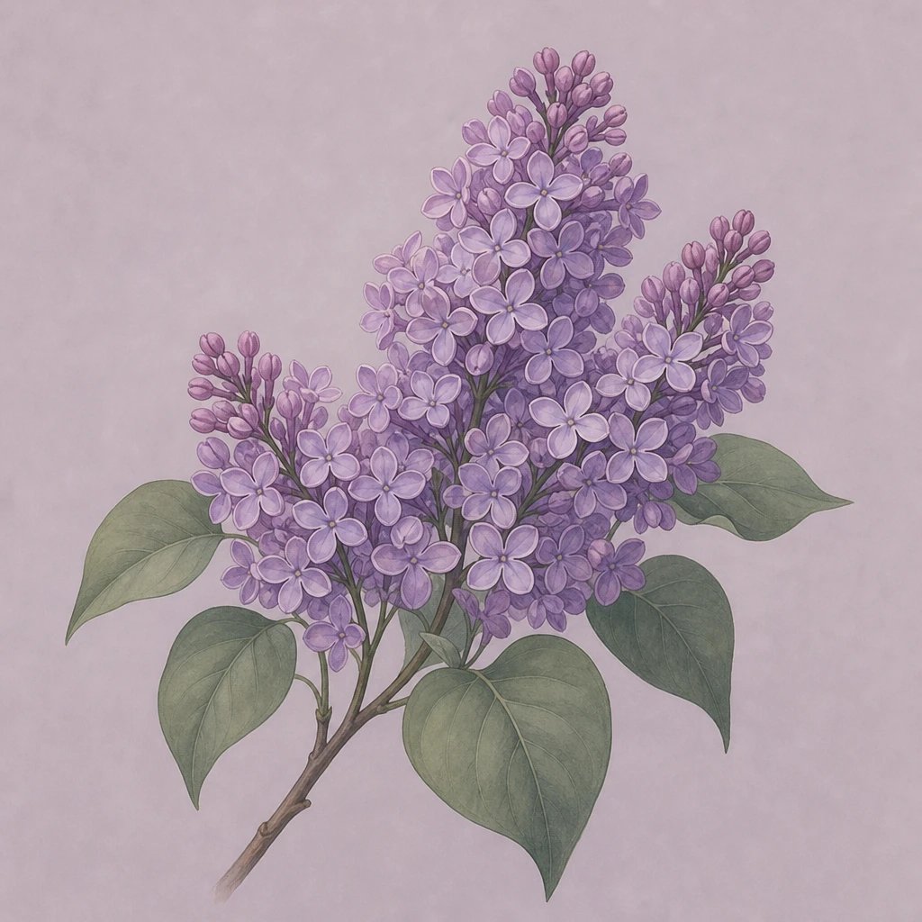 Picture of Lilac note