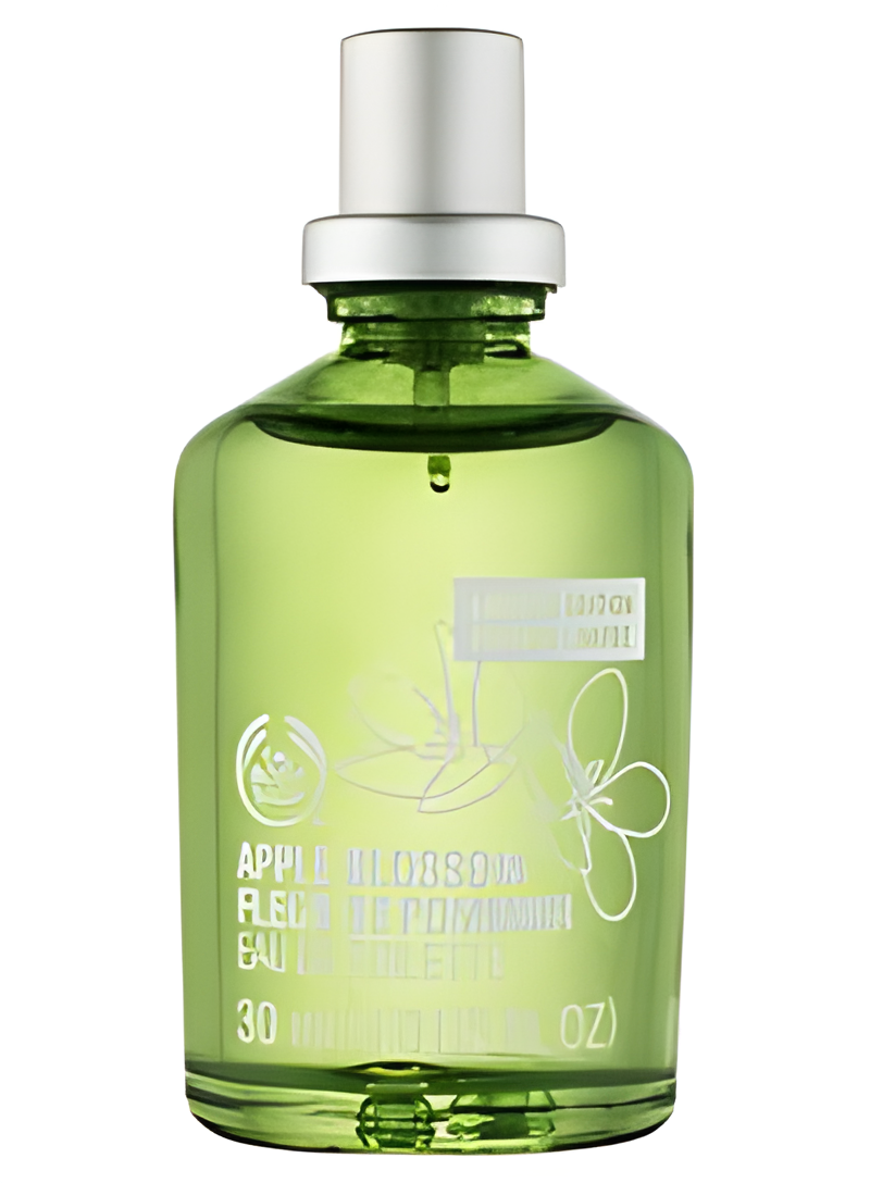 The Apple Blossom by The Body Shop perfume bottle