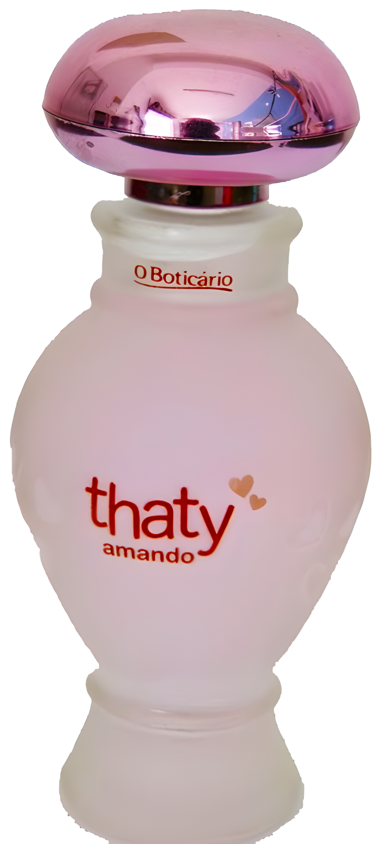 Thaty Amando by O Boticário perfume bottle