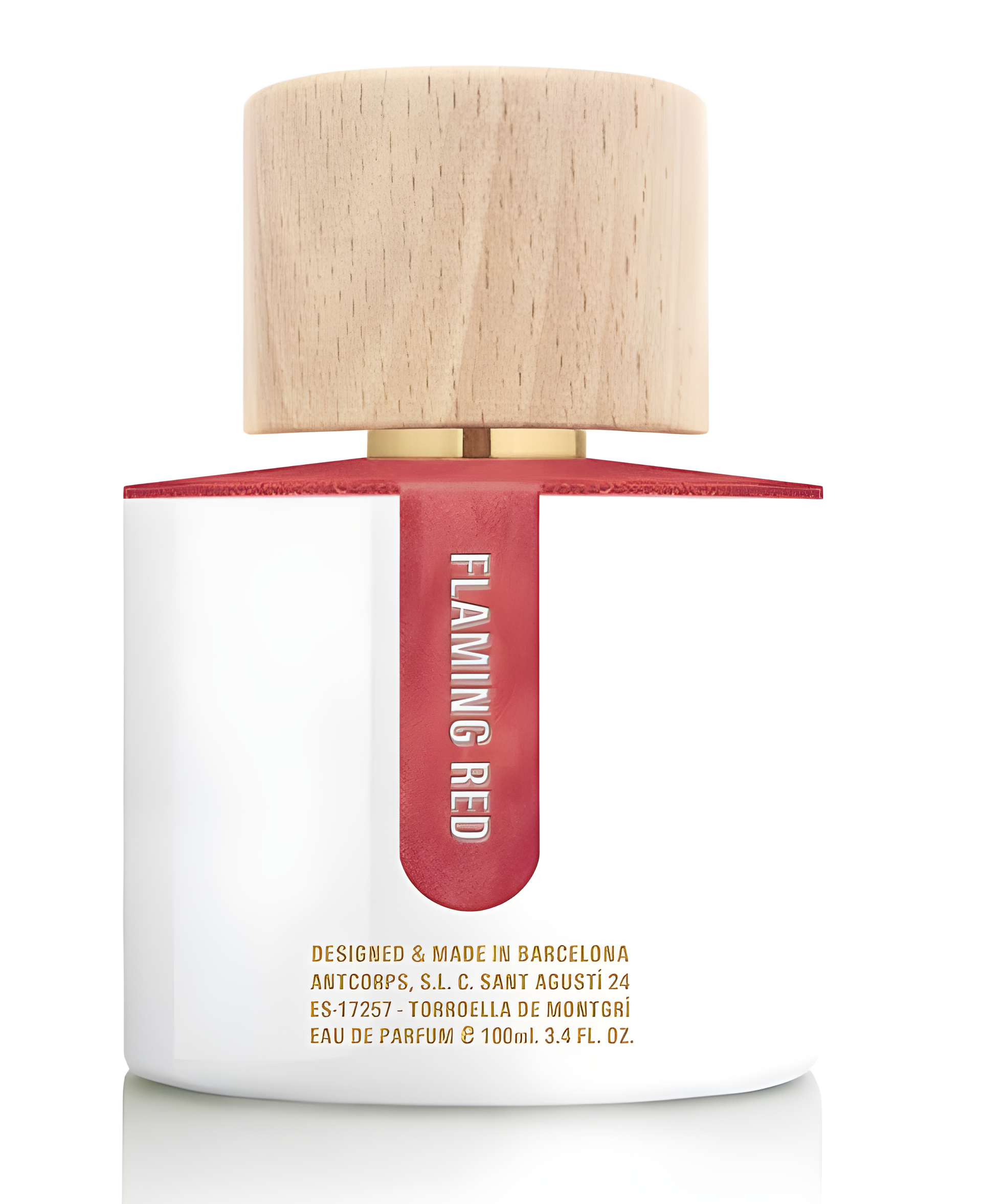 Flaming Red by Santi Burgas perfume bottle