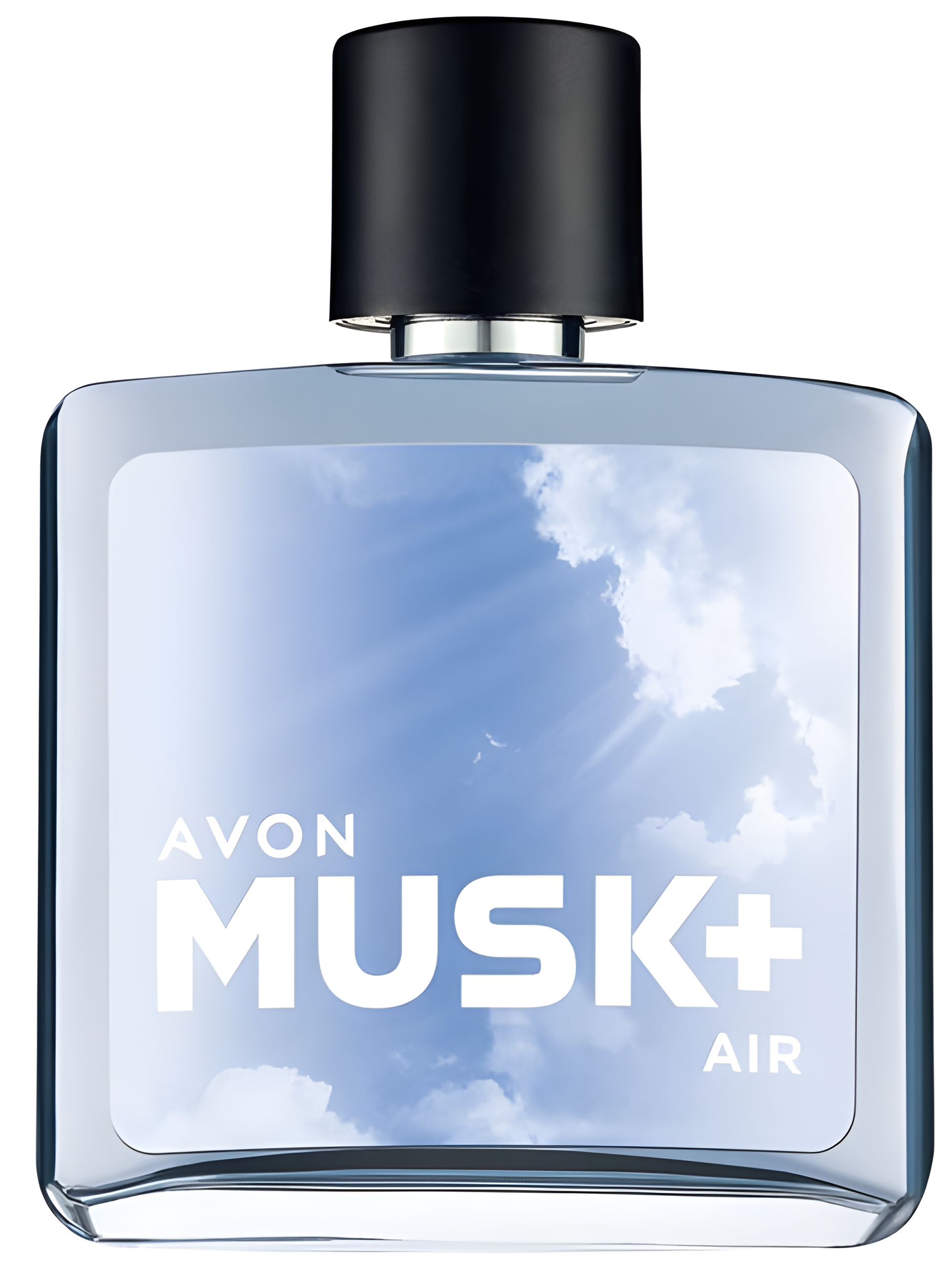 Musk + Air by Avon perfume bottle
