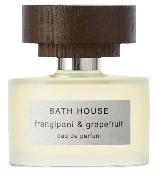 Frangipani & Grapefruit by Bath House perfume bottle