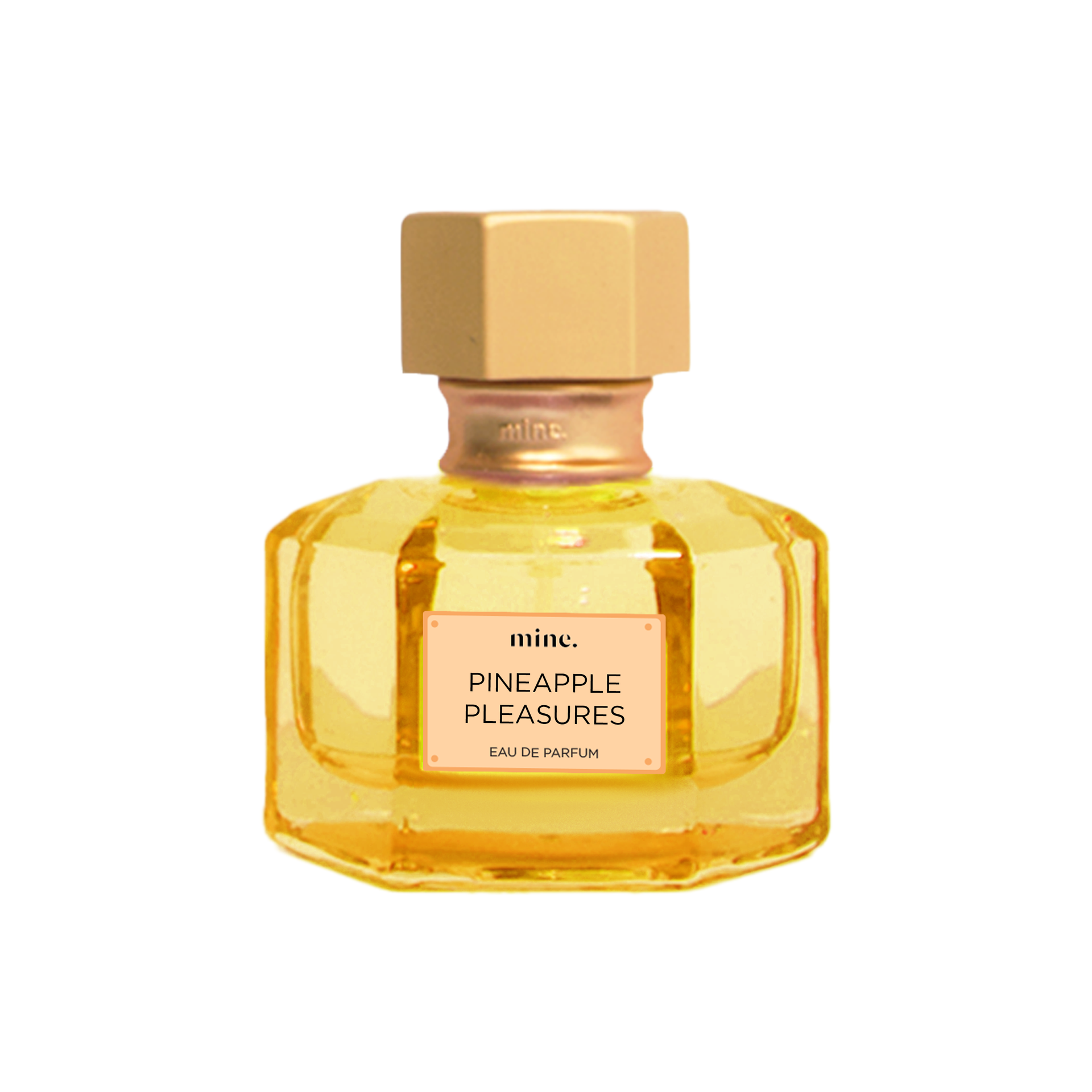 Pineapple Pleasures by Mine. Perfumery perfume bottle