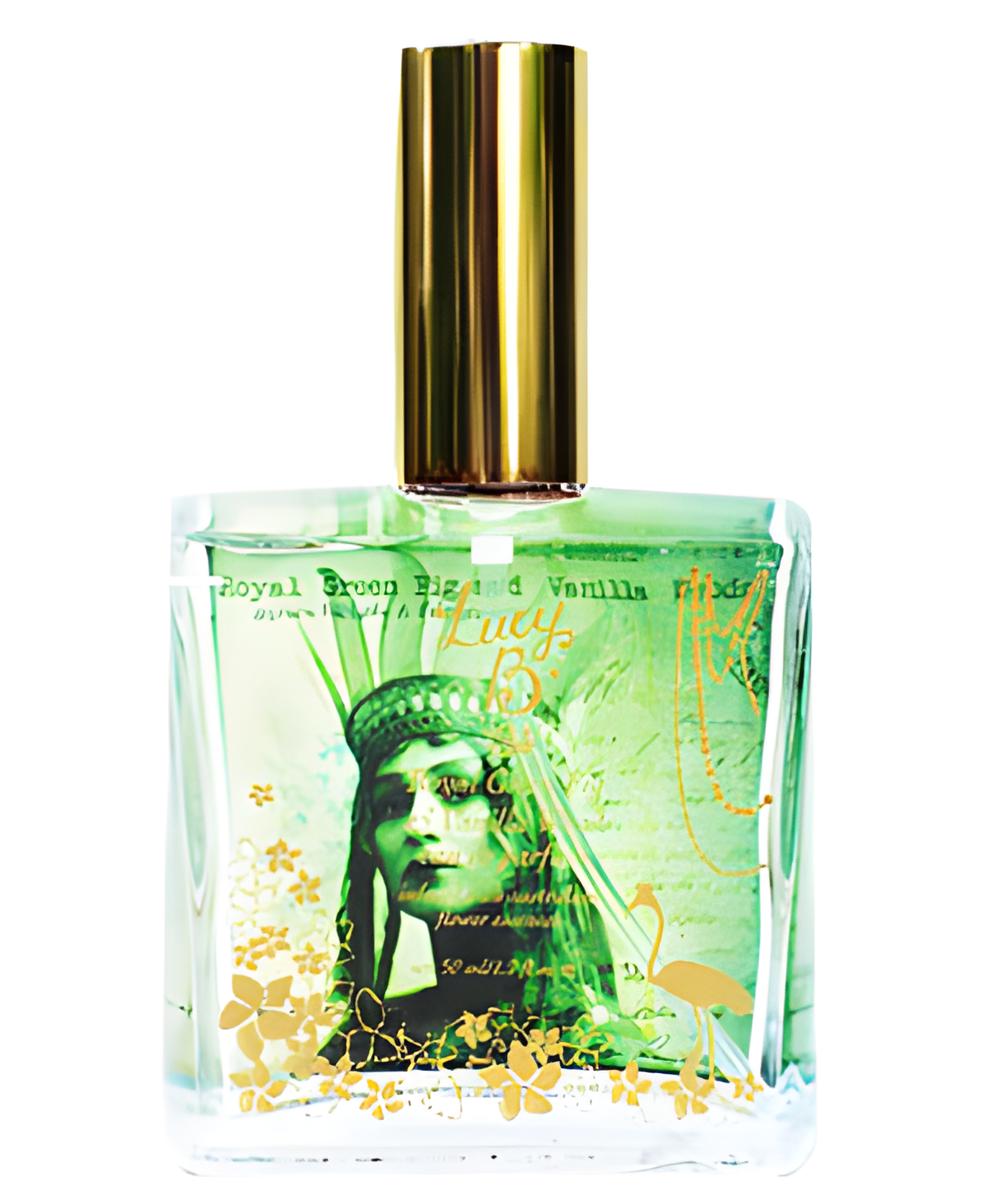 Royal Green Fig and Vanilla Woods by Lucy B perfume bottle