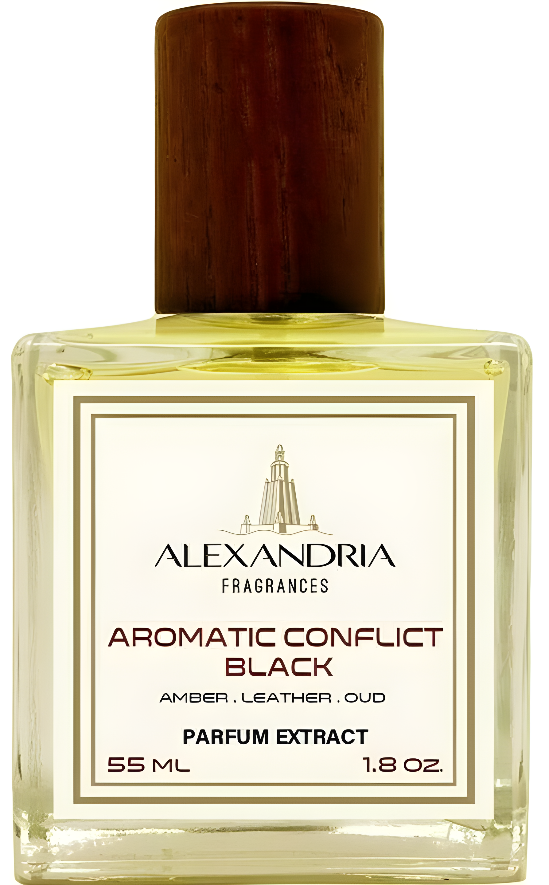Aromatic Conflict Black by Alexandria Fragrances perfume bottle