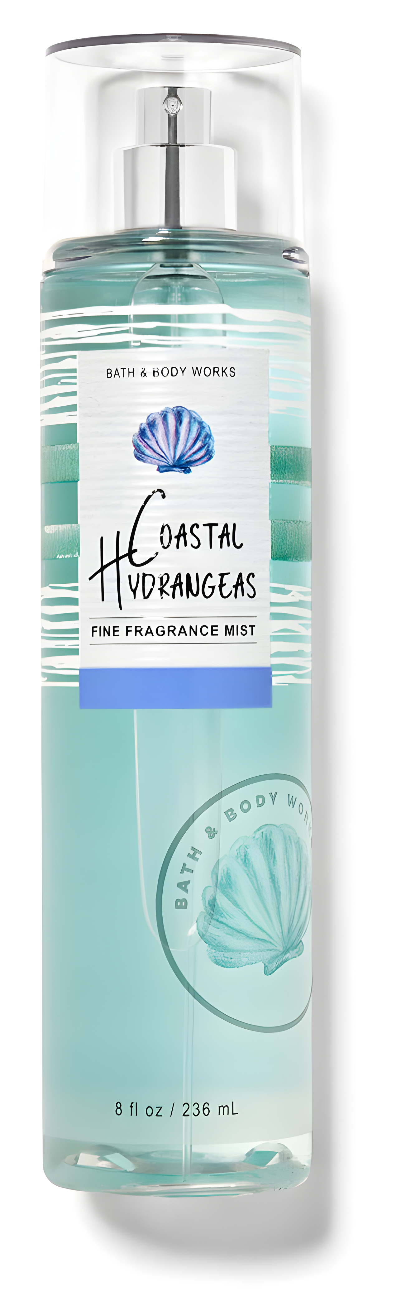 Coastal Hydrangeas by Bath & Body Works perfume bottle
