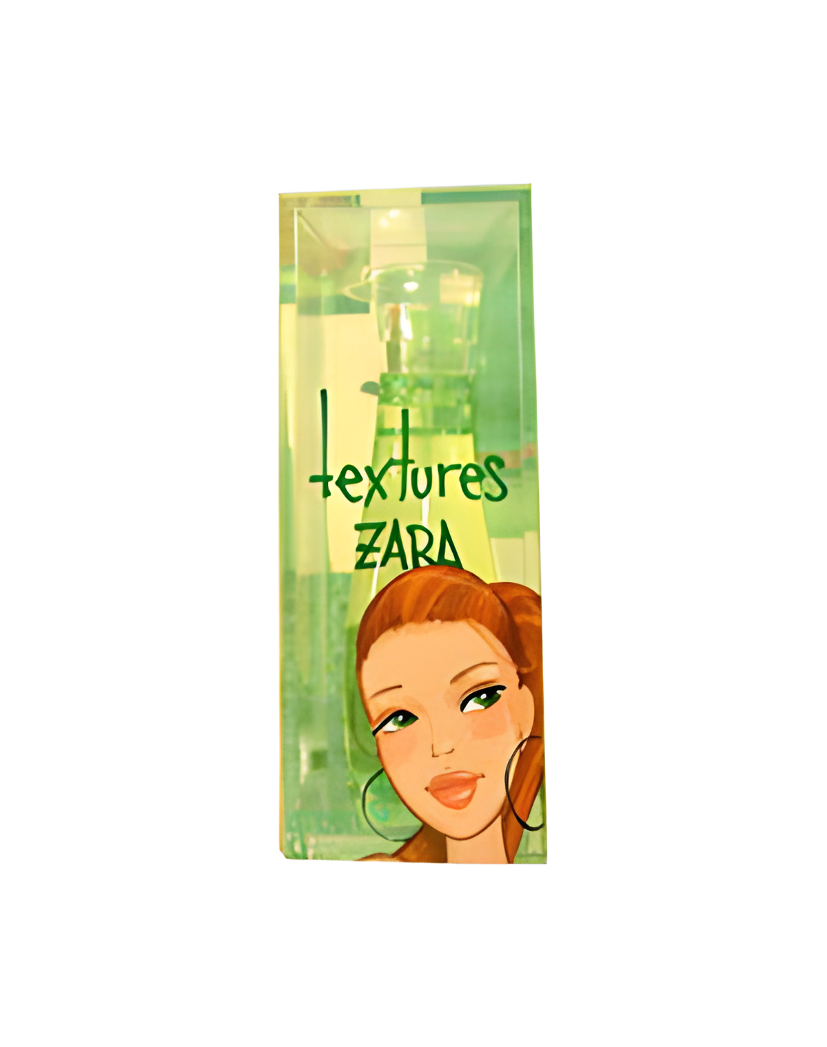 Textures Green by Zara perfume bottle