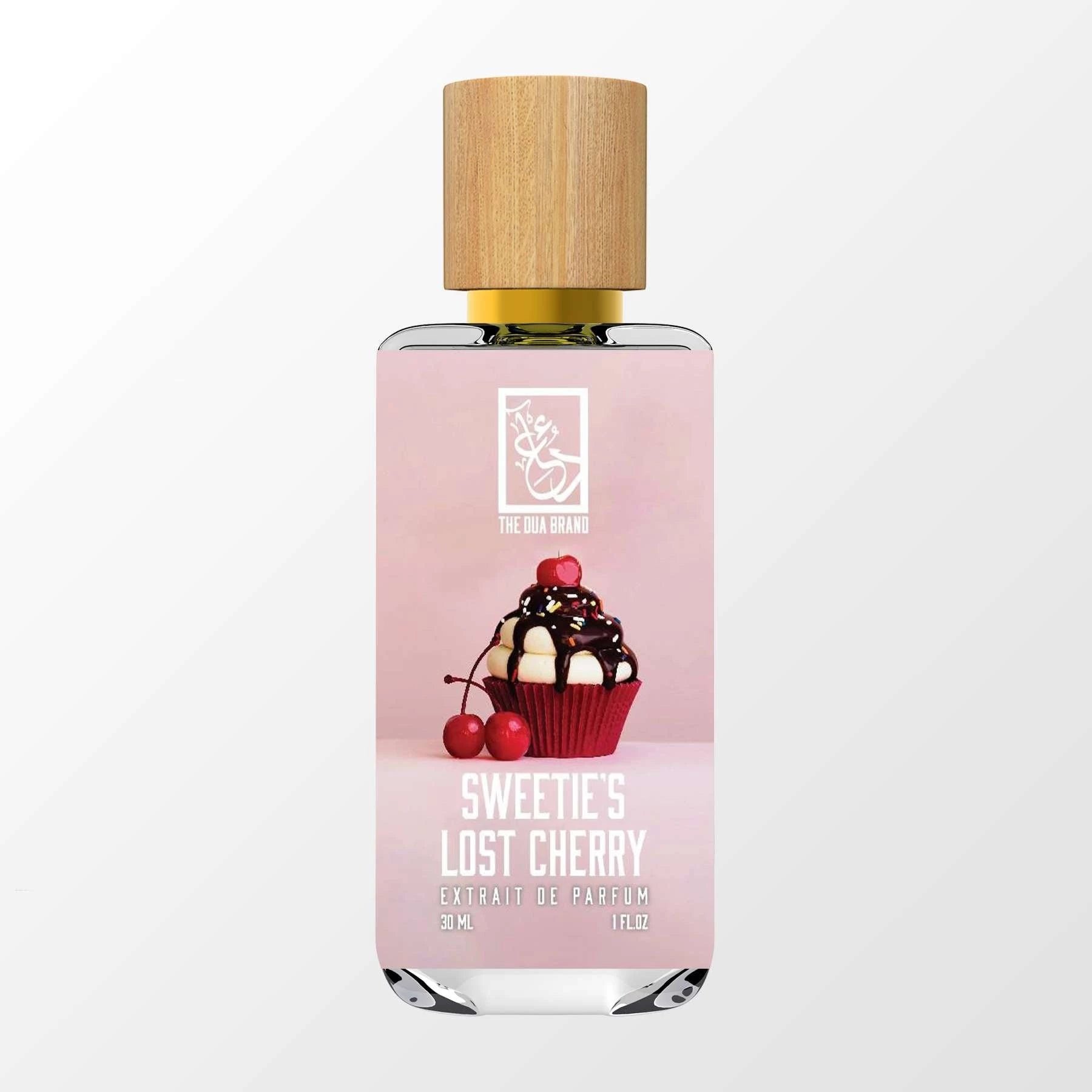 Sweetie's Lost Cherry by The Dua Brand perfume bottle