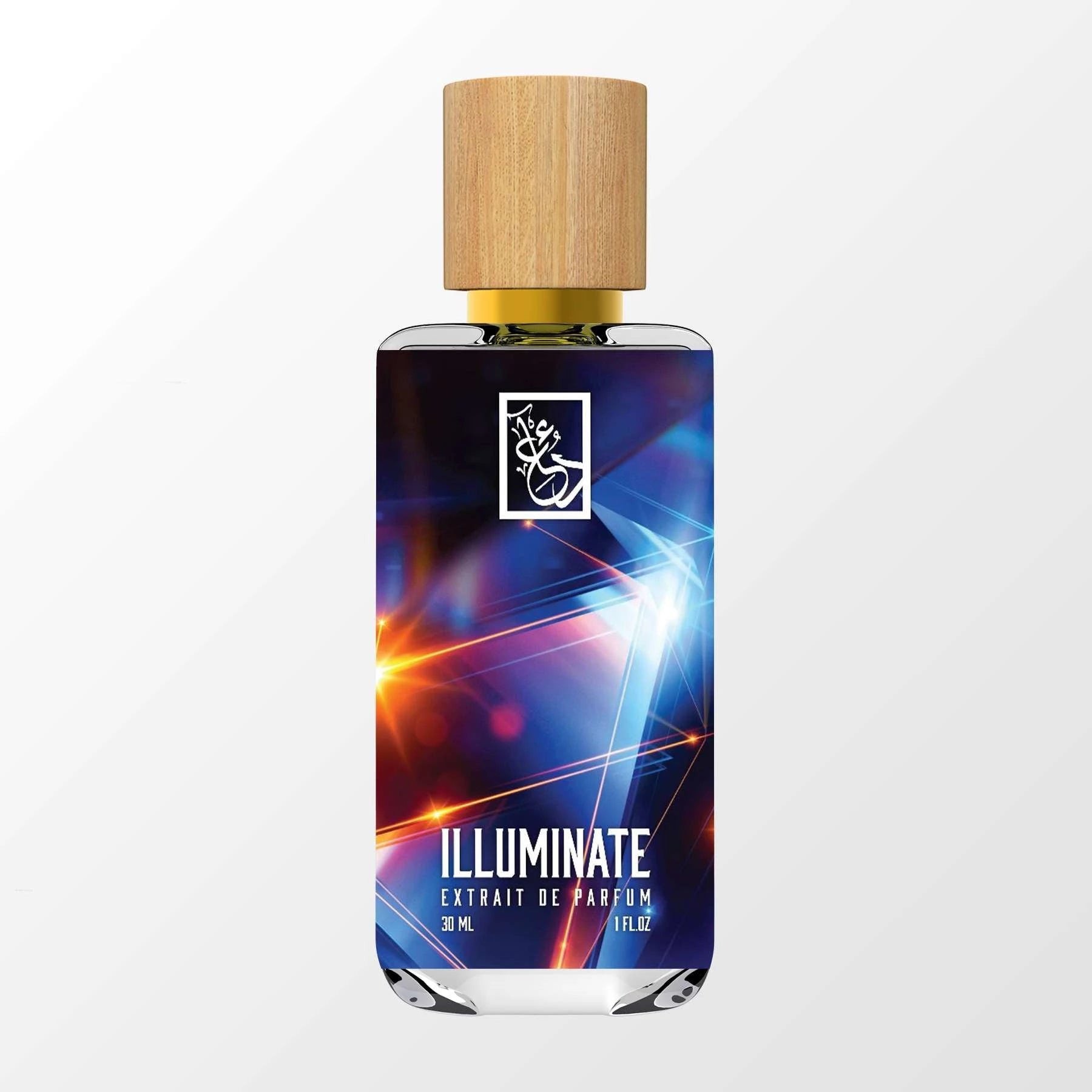 Illuminate by The Dua Brand perfume bottle
