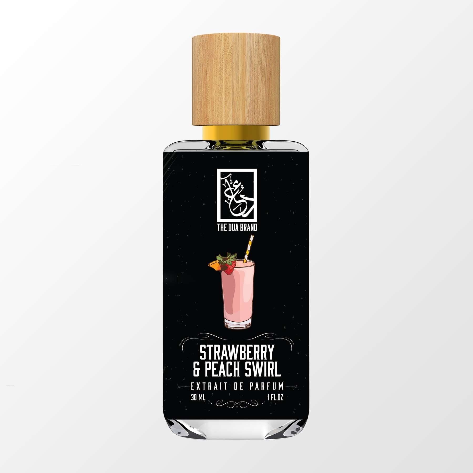Strawberry & Peach Swirl by The Dua Brand perfume bottle