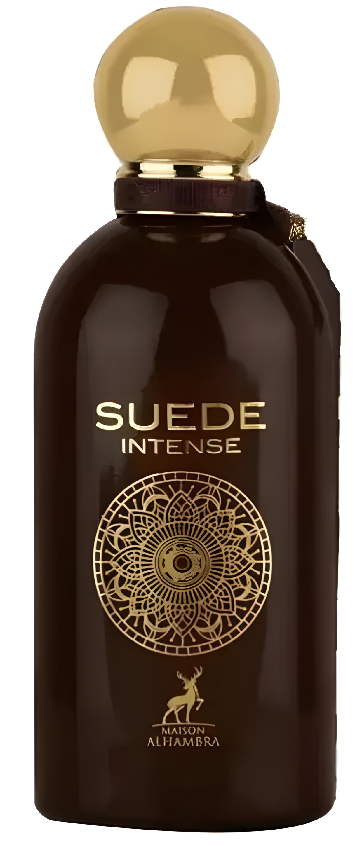 Suede Intense by Maison Alhambra perfume bottle