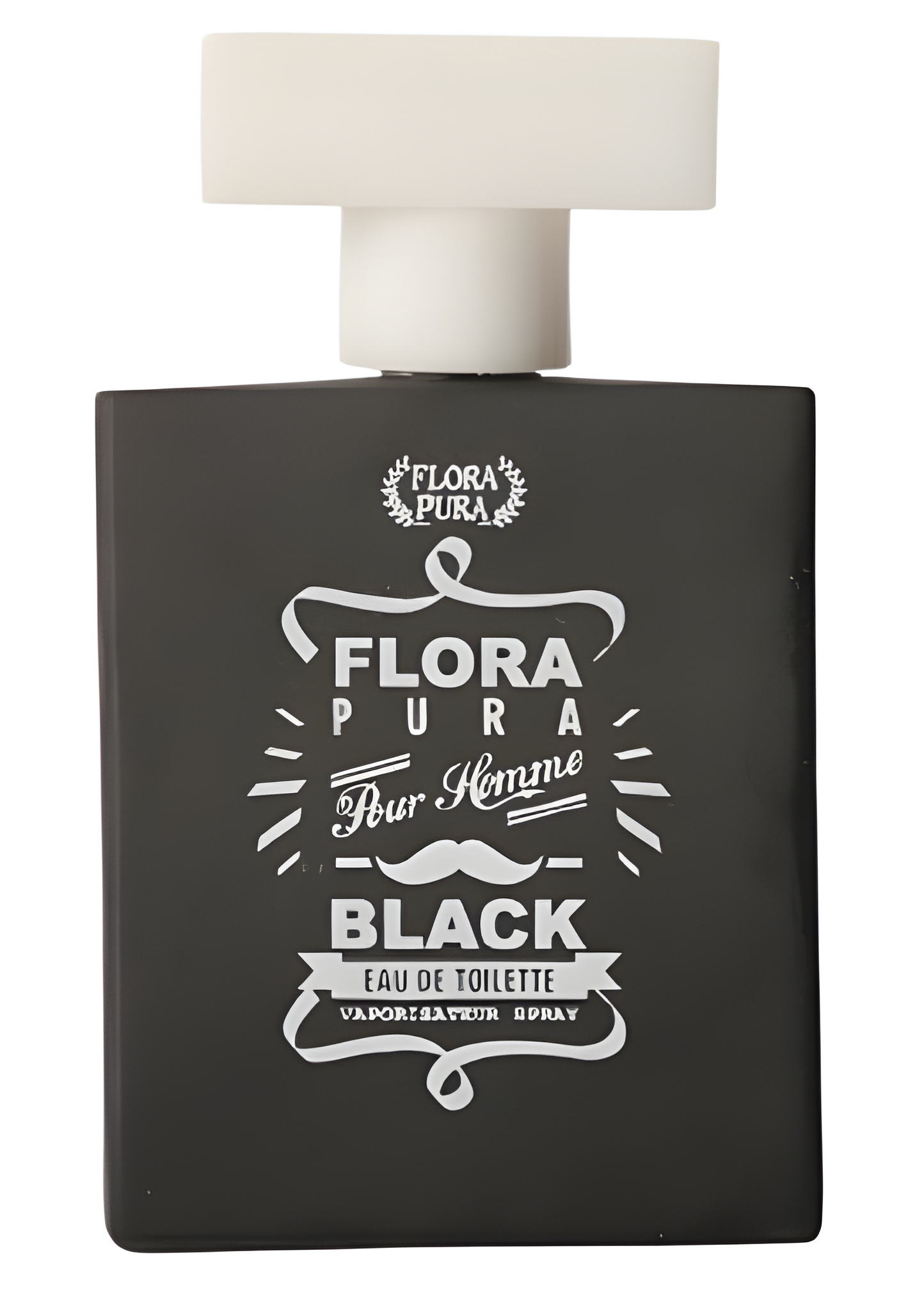 Black Pour Homme by Flora Pura perfume bottle