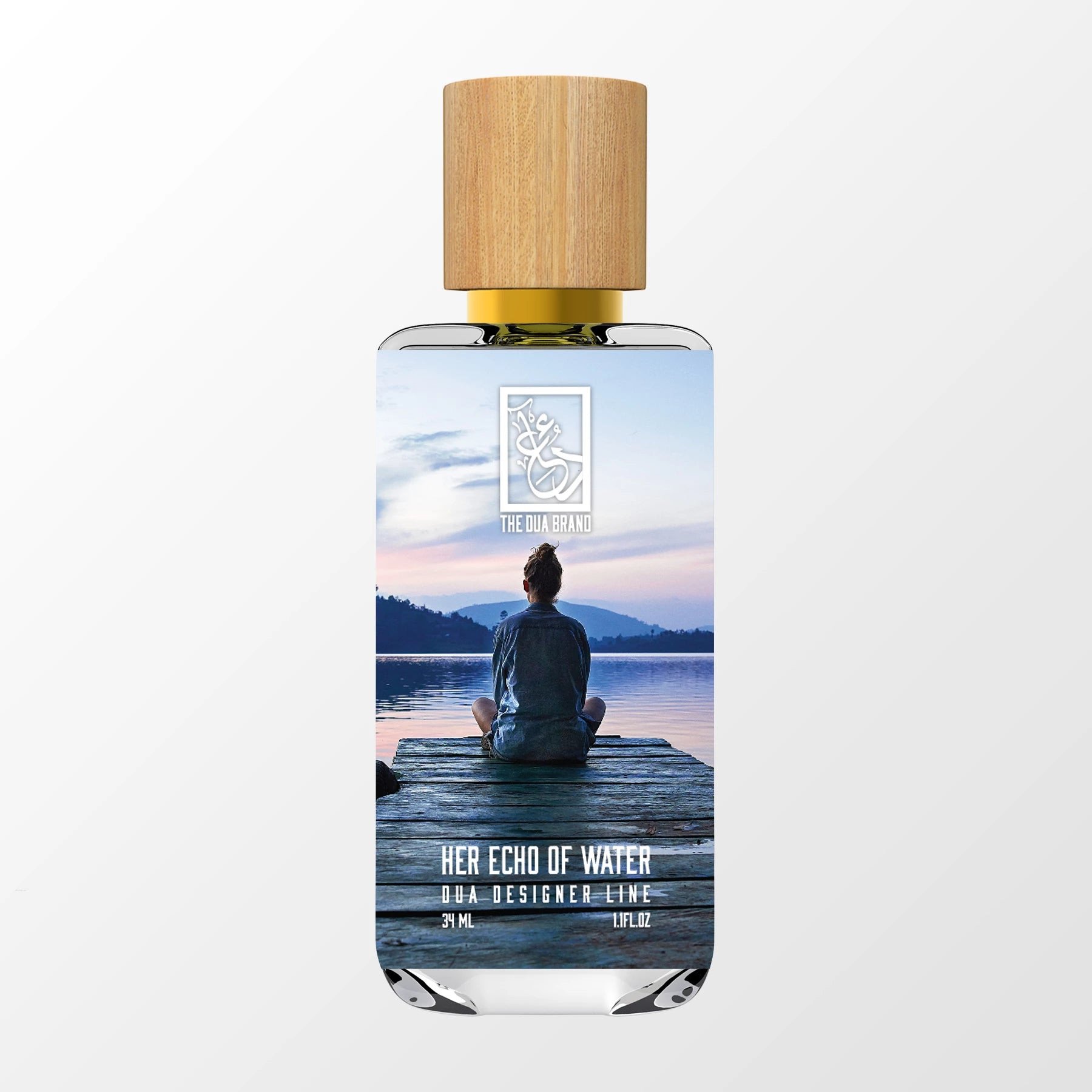 Her Echo of Water by The Dua Brand perfume bottle