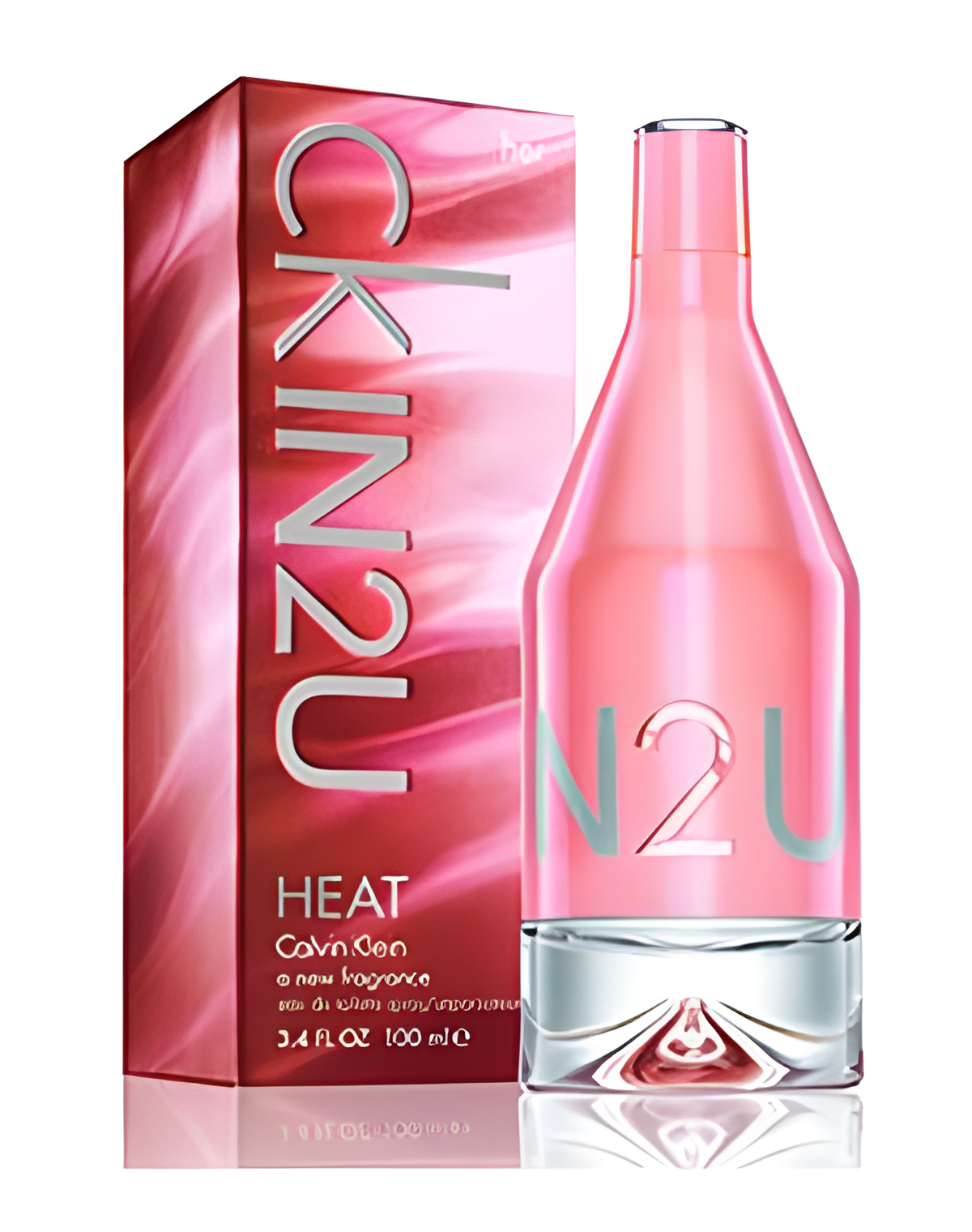 CK IN2U Heat for Her by Calvin Klein perfume bottle