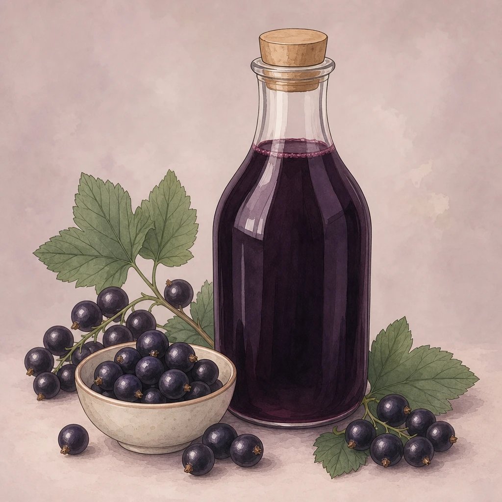 Picture of Blackcurrant Syrup note