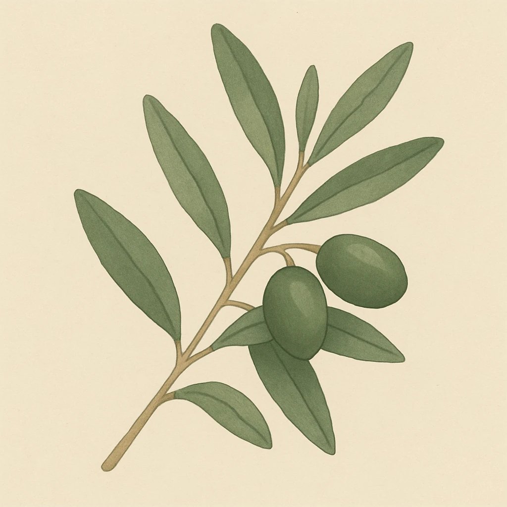 Picture of Olive Leaf note