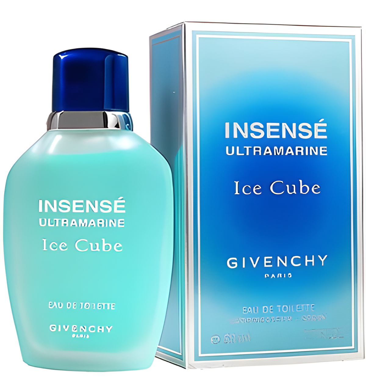 Insense Ultramarine Ice Cube by Givenchy perfume bottle