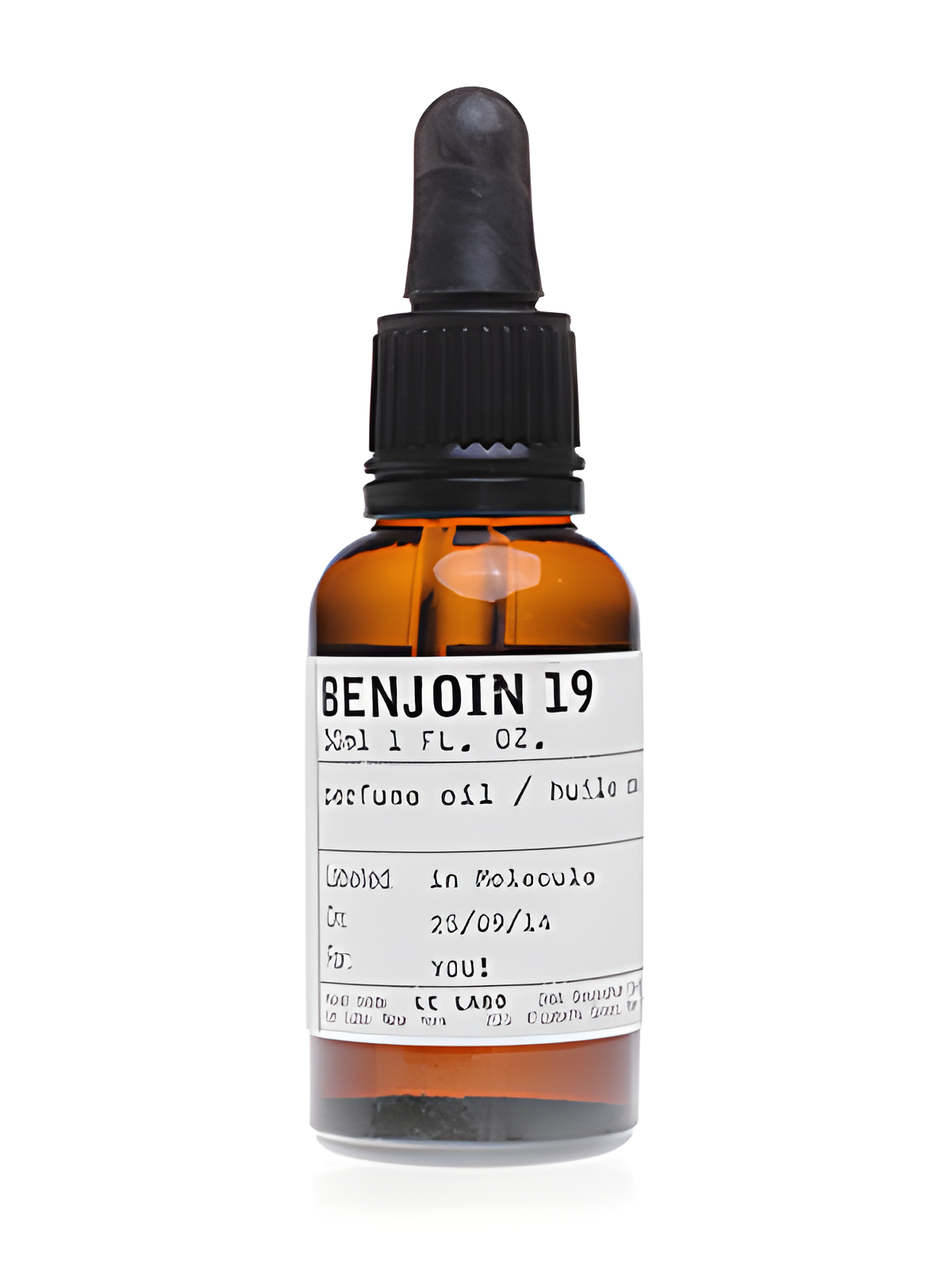 Benjoin 19 Moscow Perfume Oil by Le Labo perfume bottle